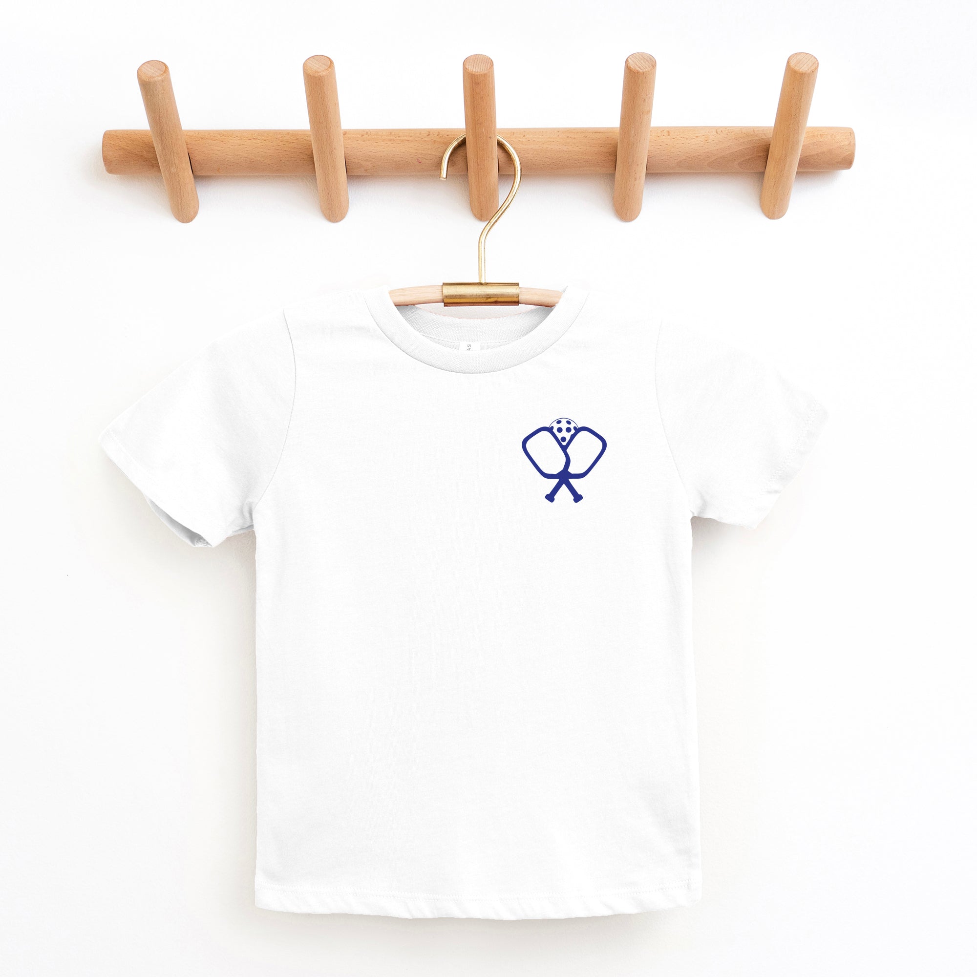 Pickleball Front And Back | Youth Graphic Short Sleeve Tee