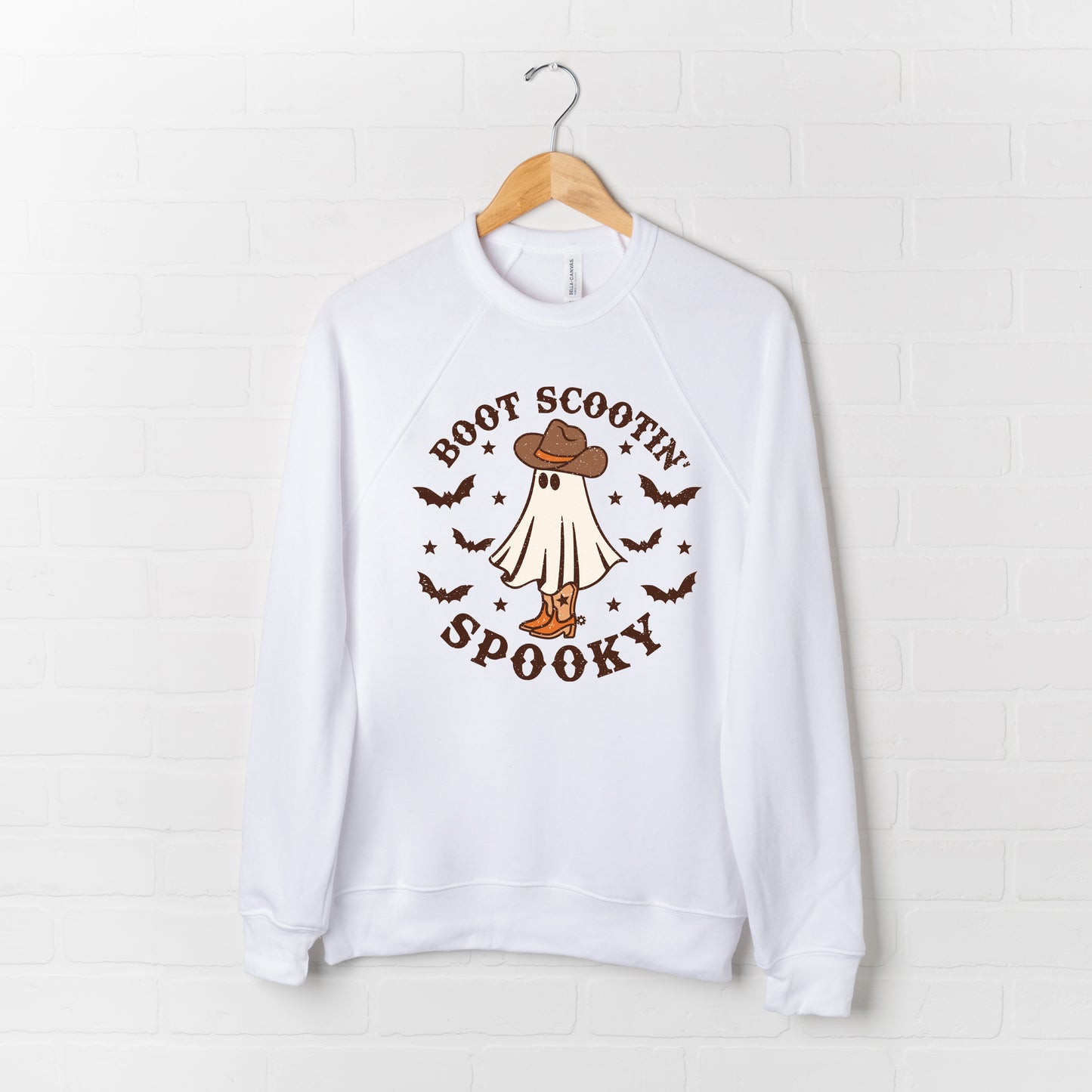 Boot Scootin' Spooky | Bella Canvas Sweatshirt