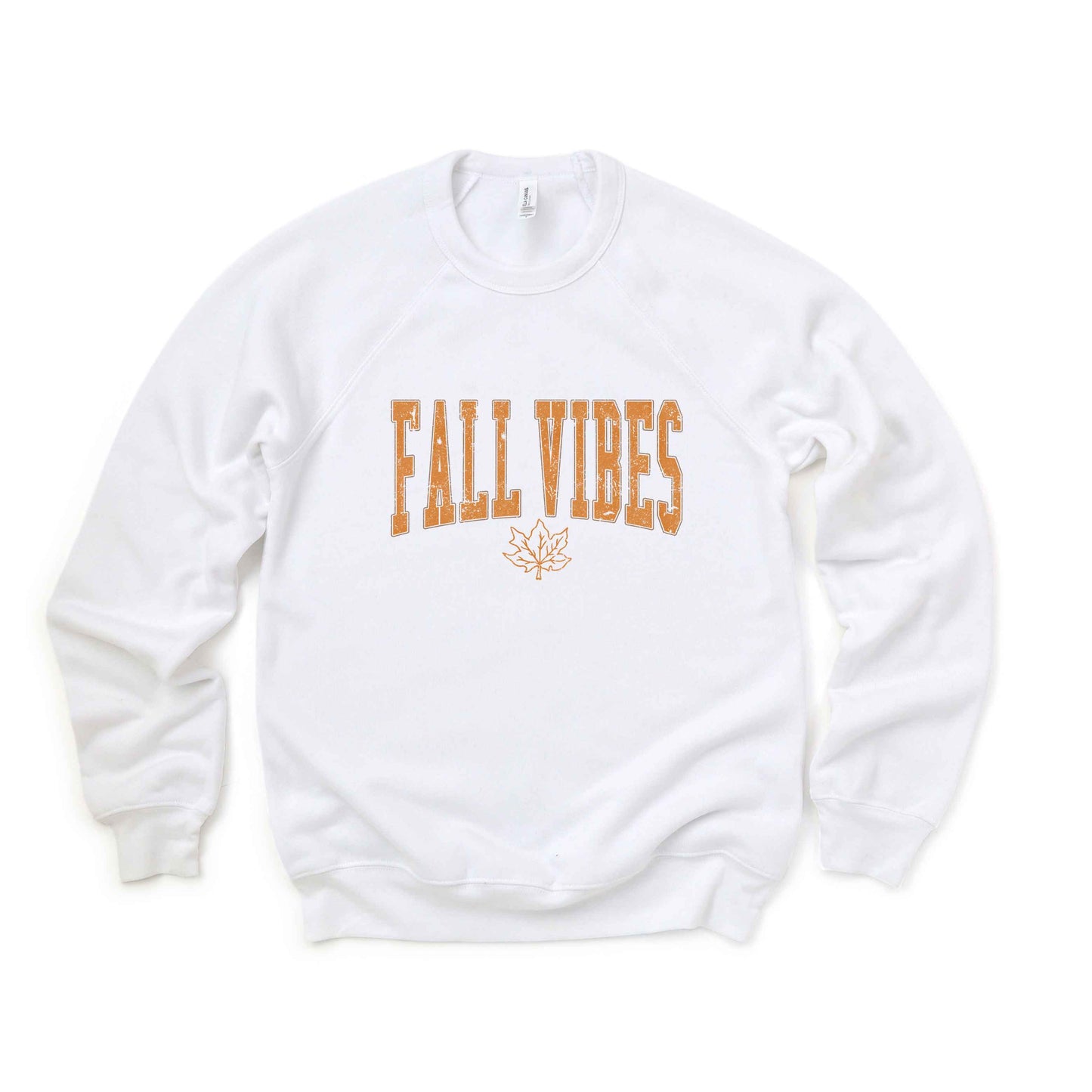 Fall Vibes Leaf | Bella Canvas Sweatshirt