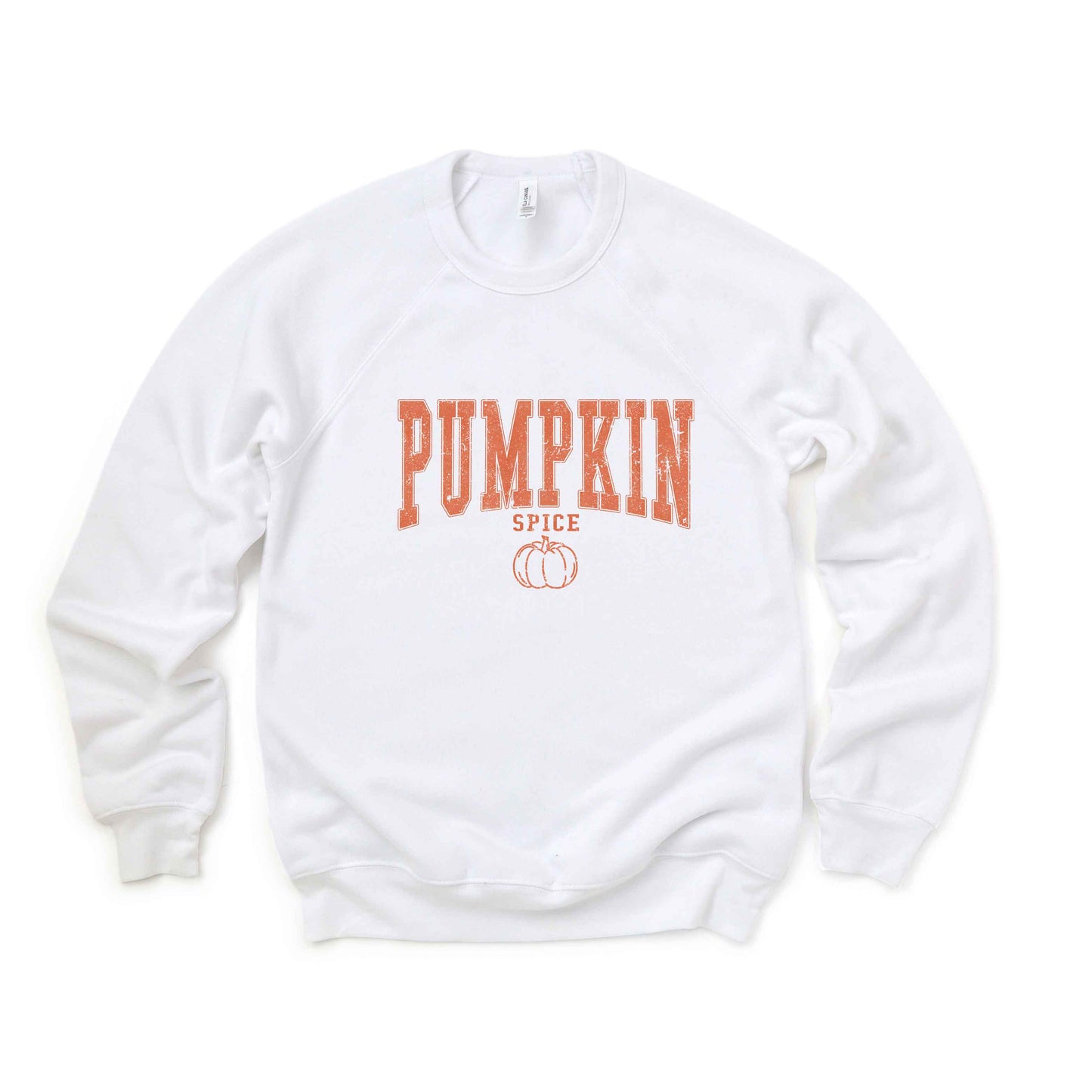 Pumpkin Spice Varsity | Bella Canvas Sweatshirt