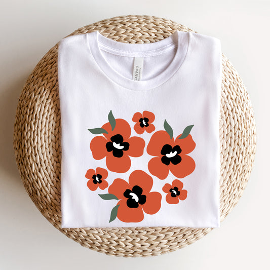 Red Poppies | Short Sleeve Graphic Tee