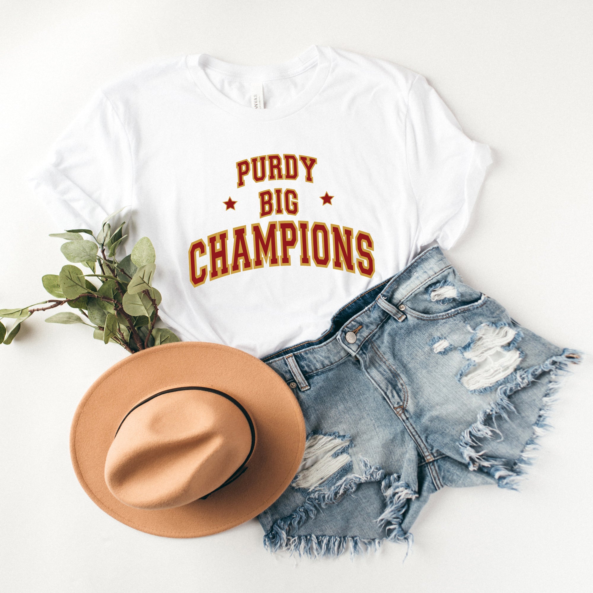 Purdy Big Champions | Short Sleeve Crew Neck
