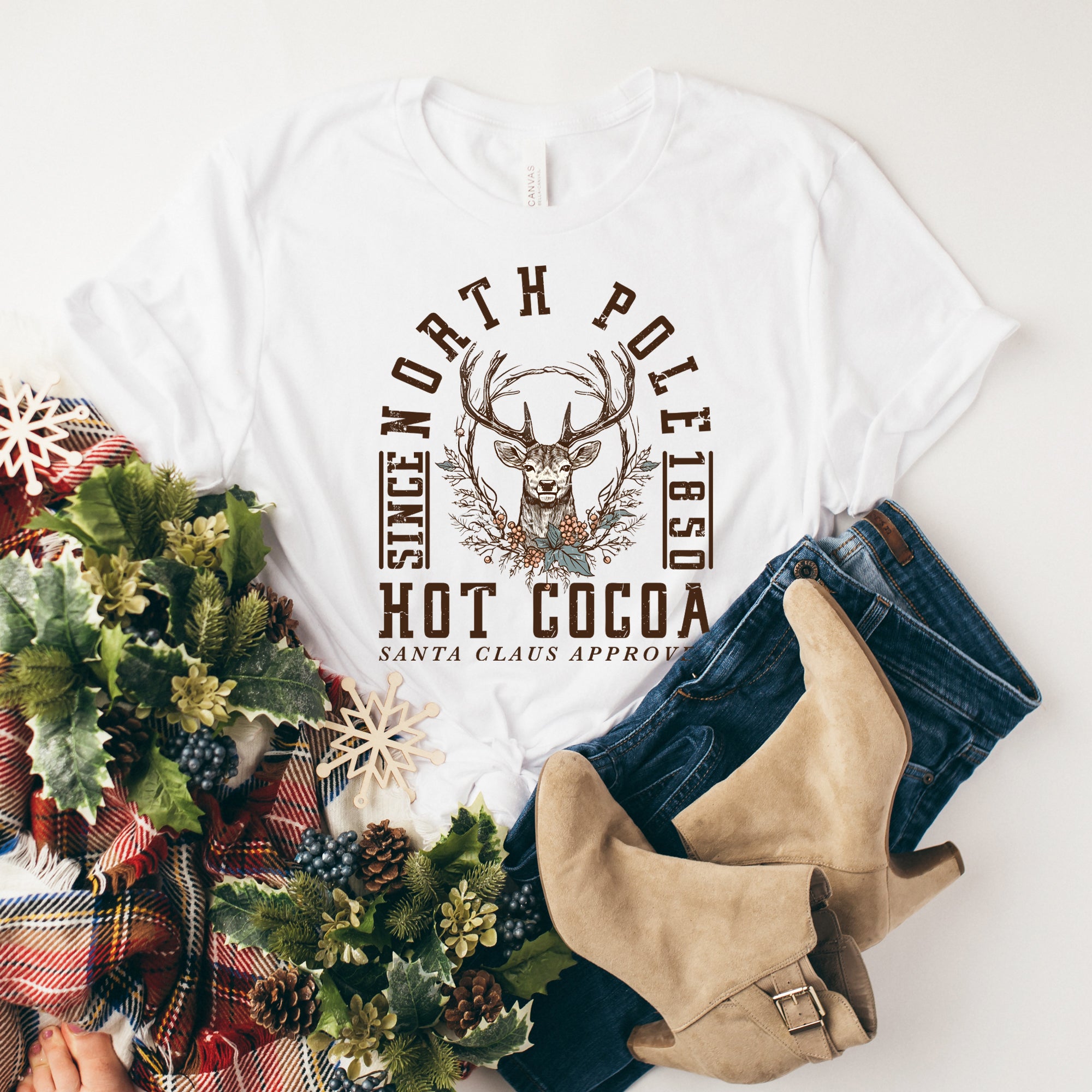 Santa Claus Approved | Short Sleeve Crew Neck