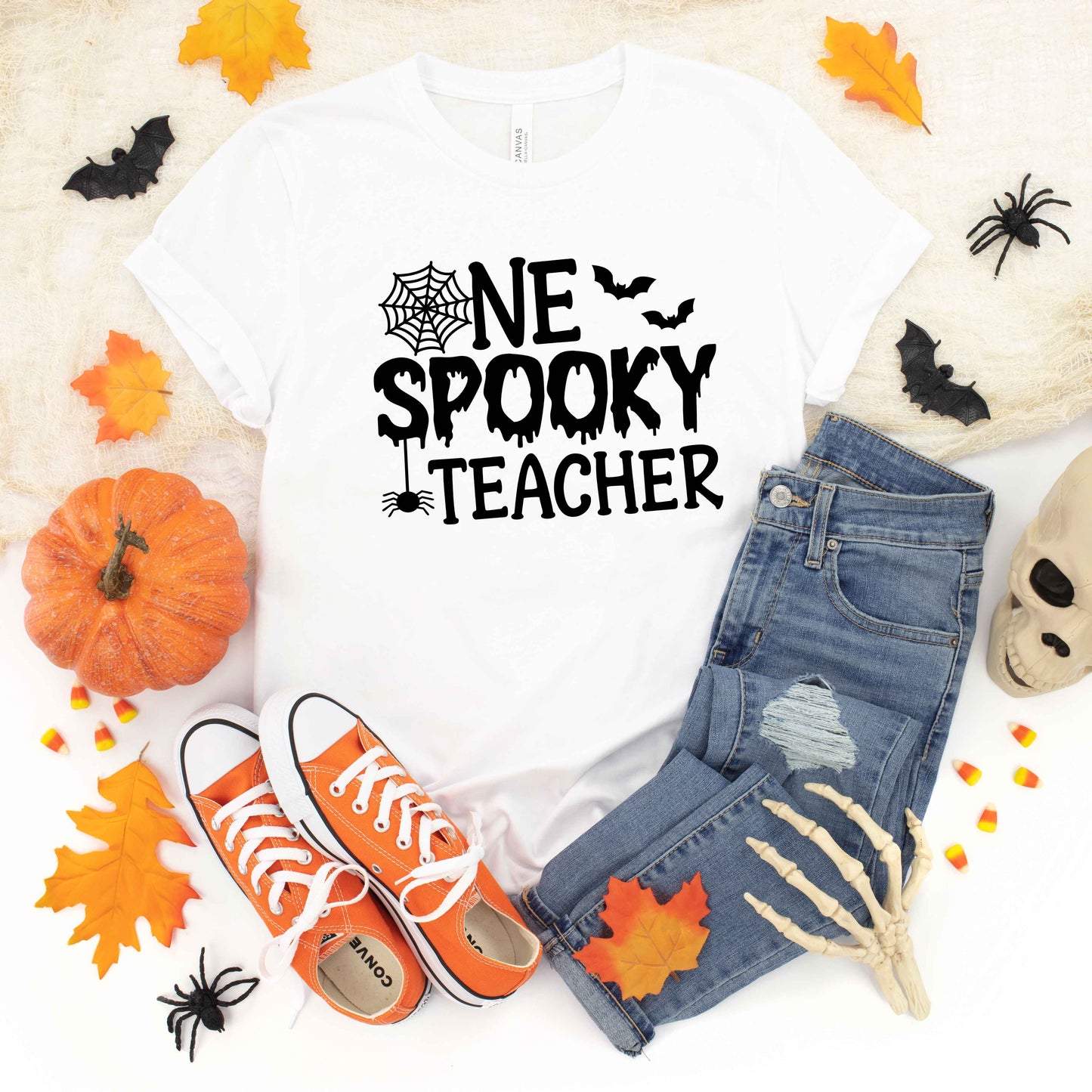 One Spooky Teacher | Short Sleeve Crew Neck