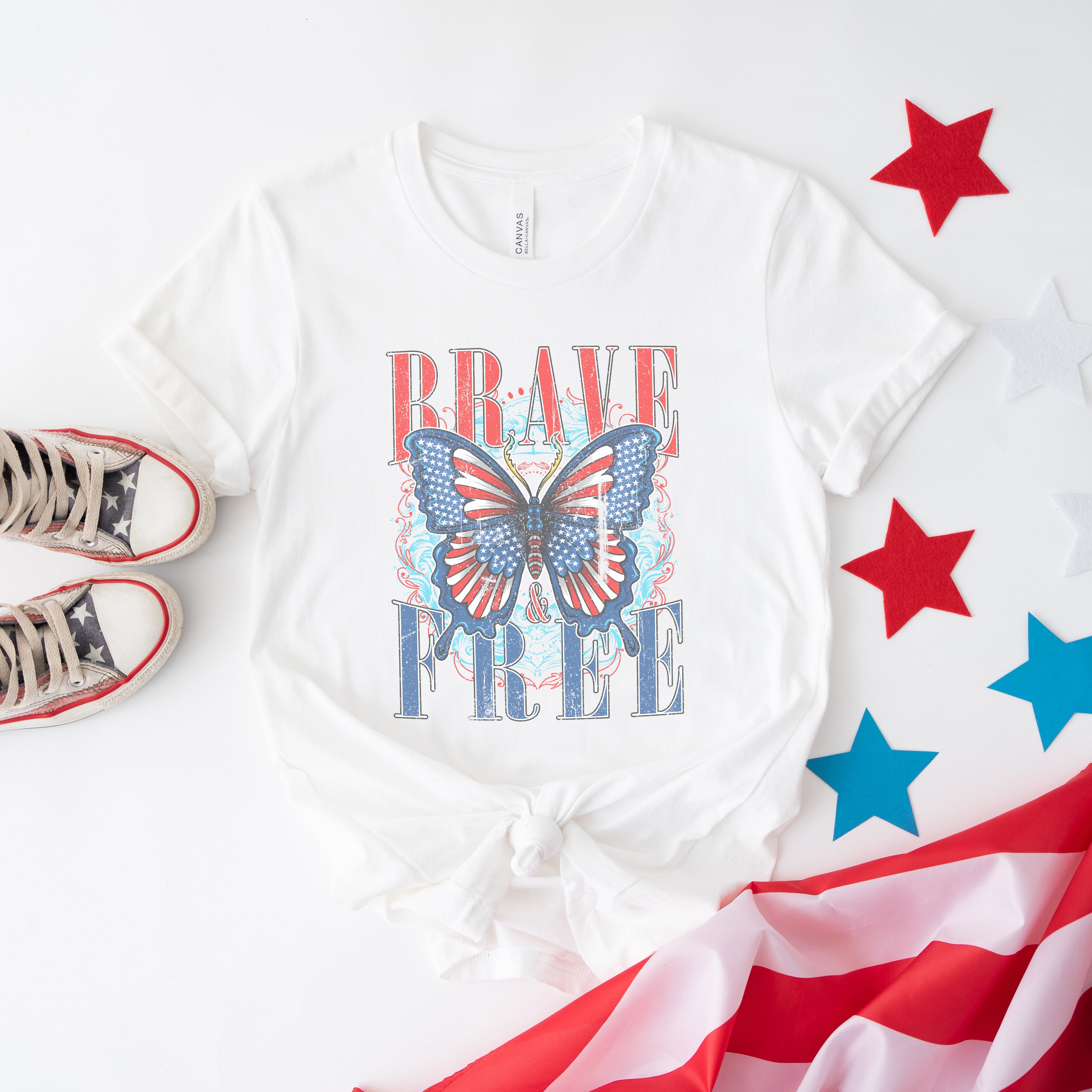 Brave Butterfly | Short Sleeve Graphic Tee