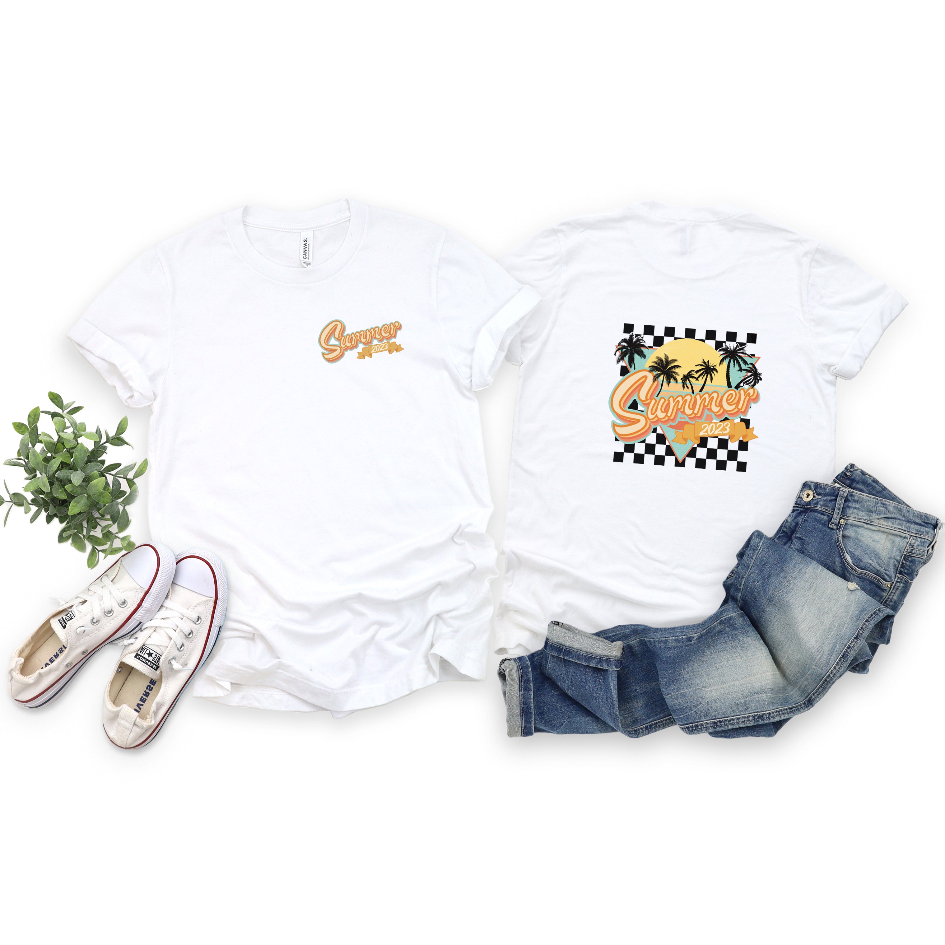 Summer 2023 | Front & Back Short Sleeve Graphic Tee
