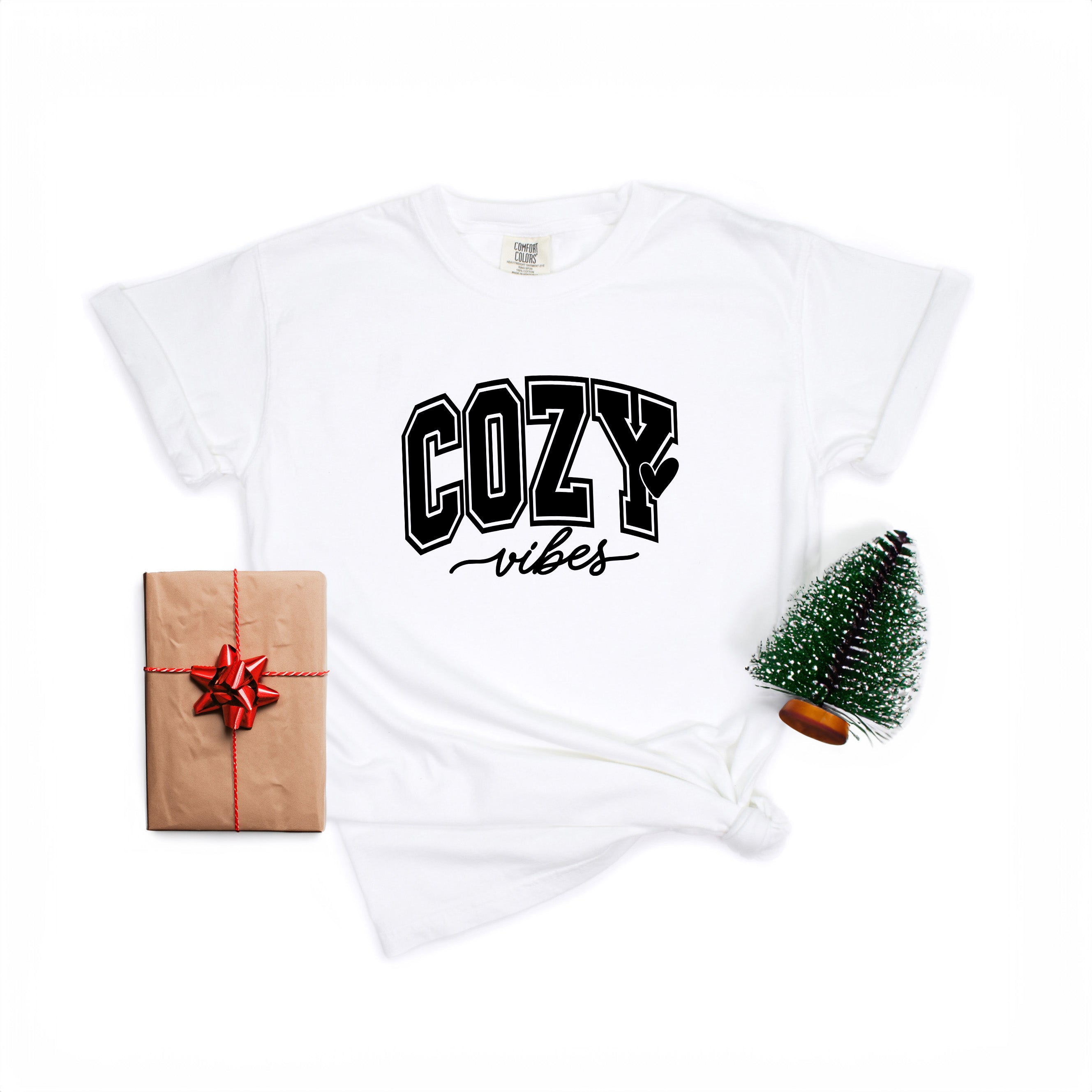 Cozy Vibes Bold| Garment Dyed Tee