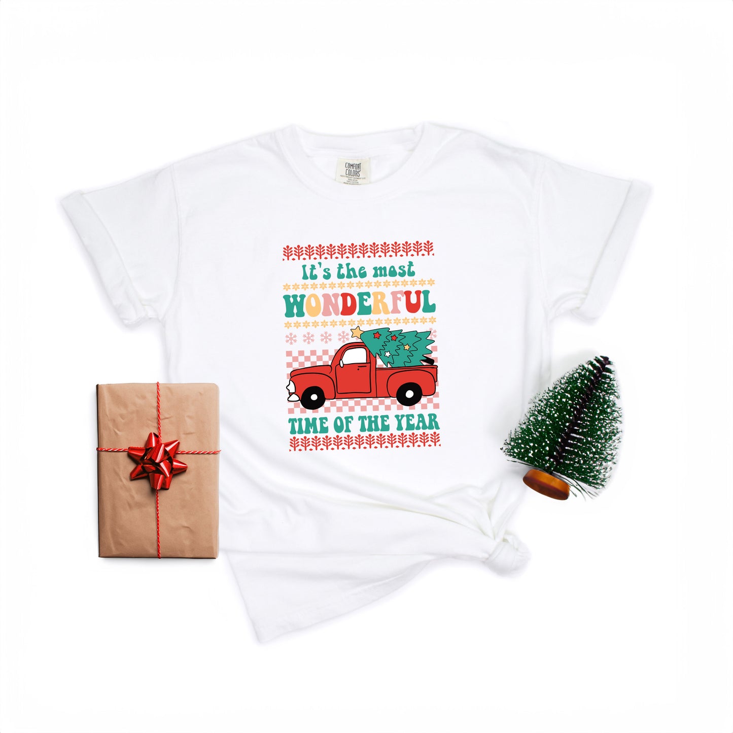 Most Wonderful Time Truck | Garment Dyed Tee