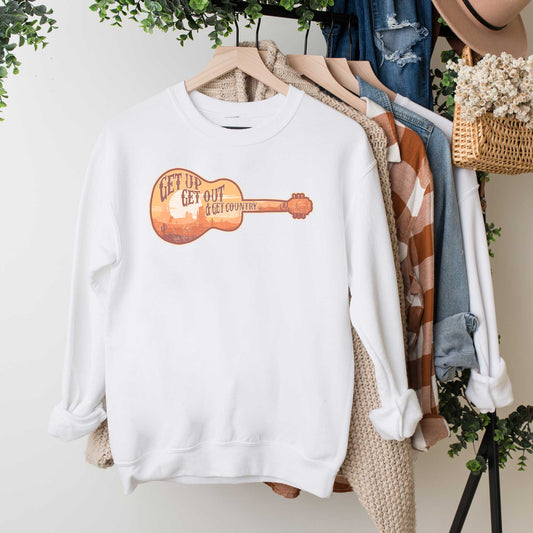 Get Up Get Out Get Country | Sweatshirt