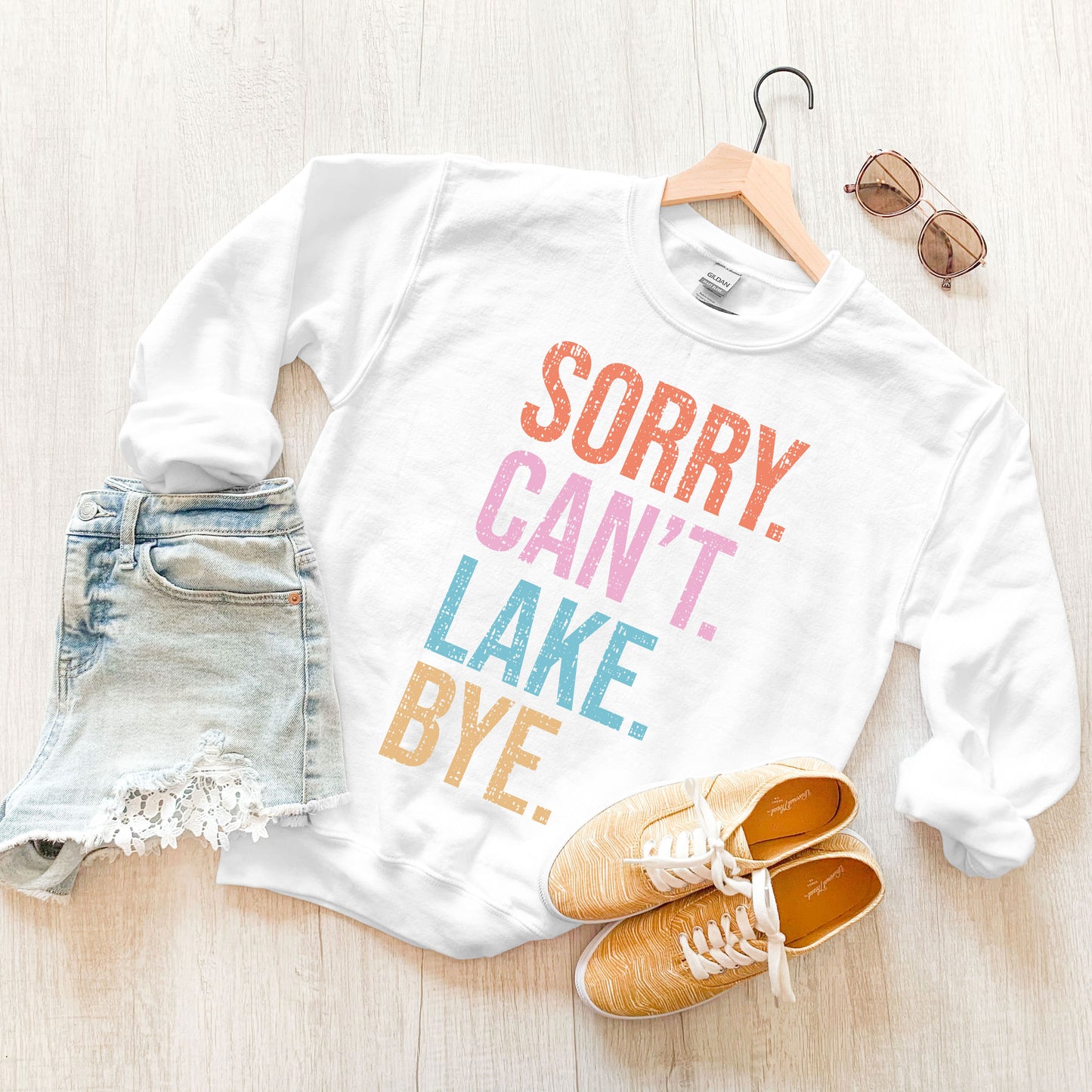 Sorry. Can't. Lake.  | Sweatshirt