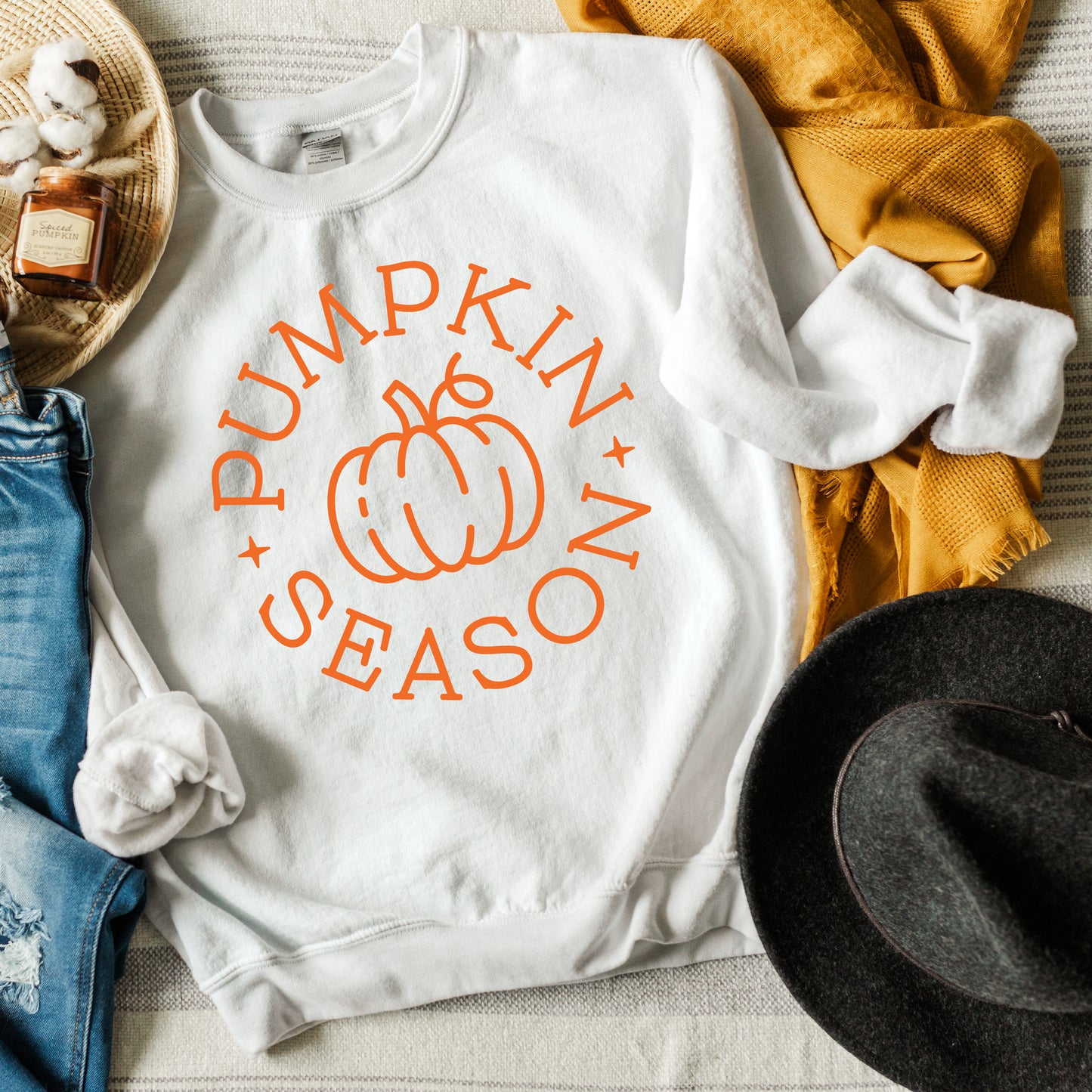 Pumpkin Season Circle | Sweatshirt