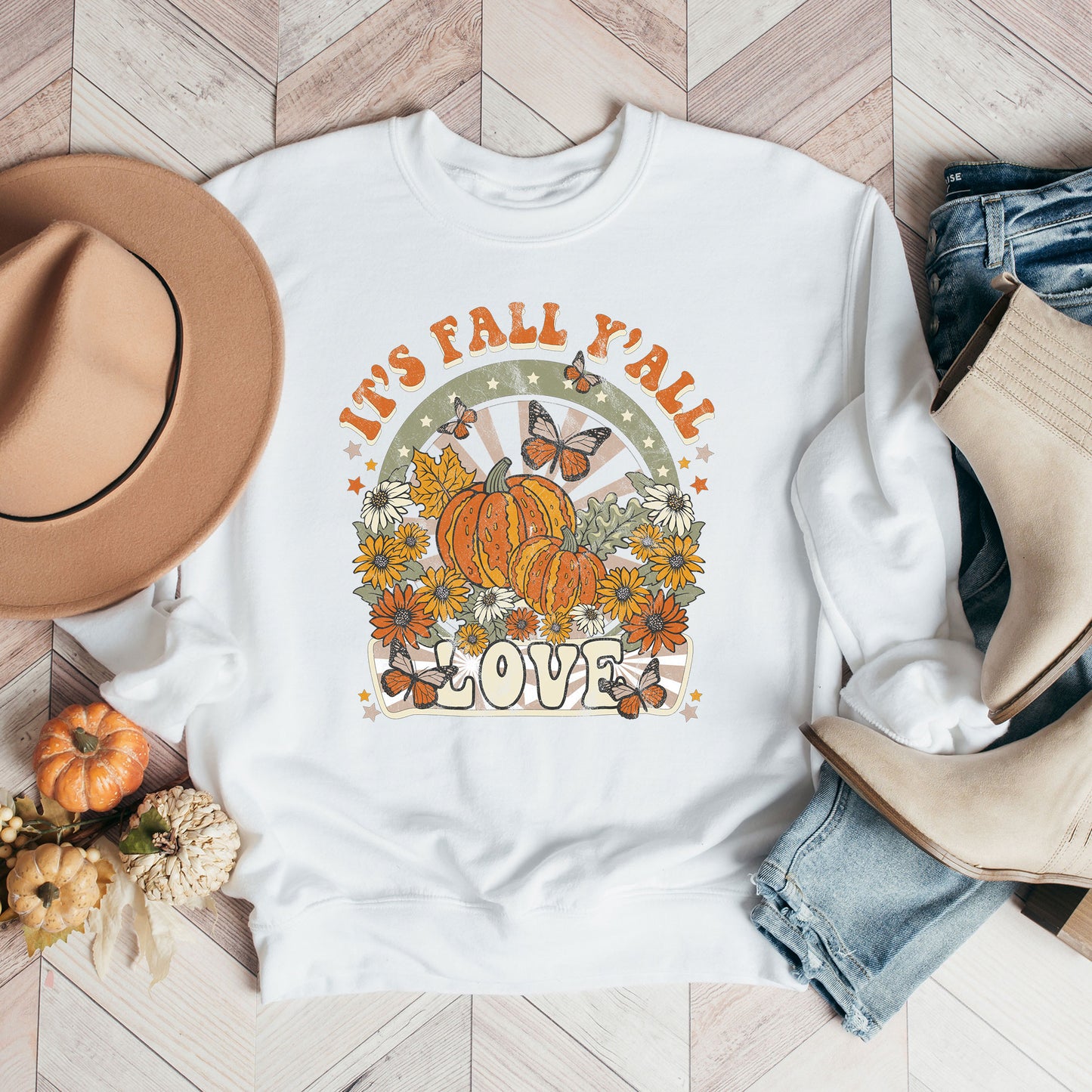 It's Fall Y'all Love | Sweatshirt
