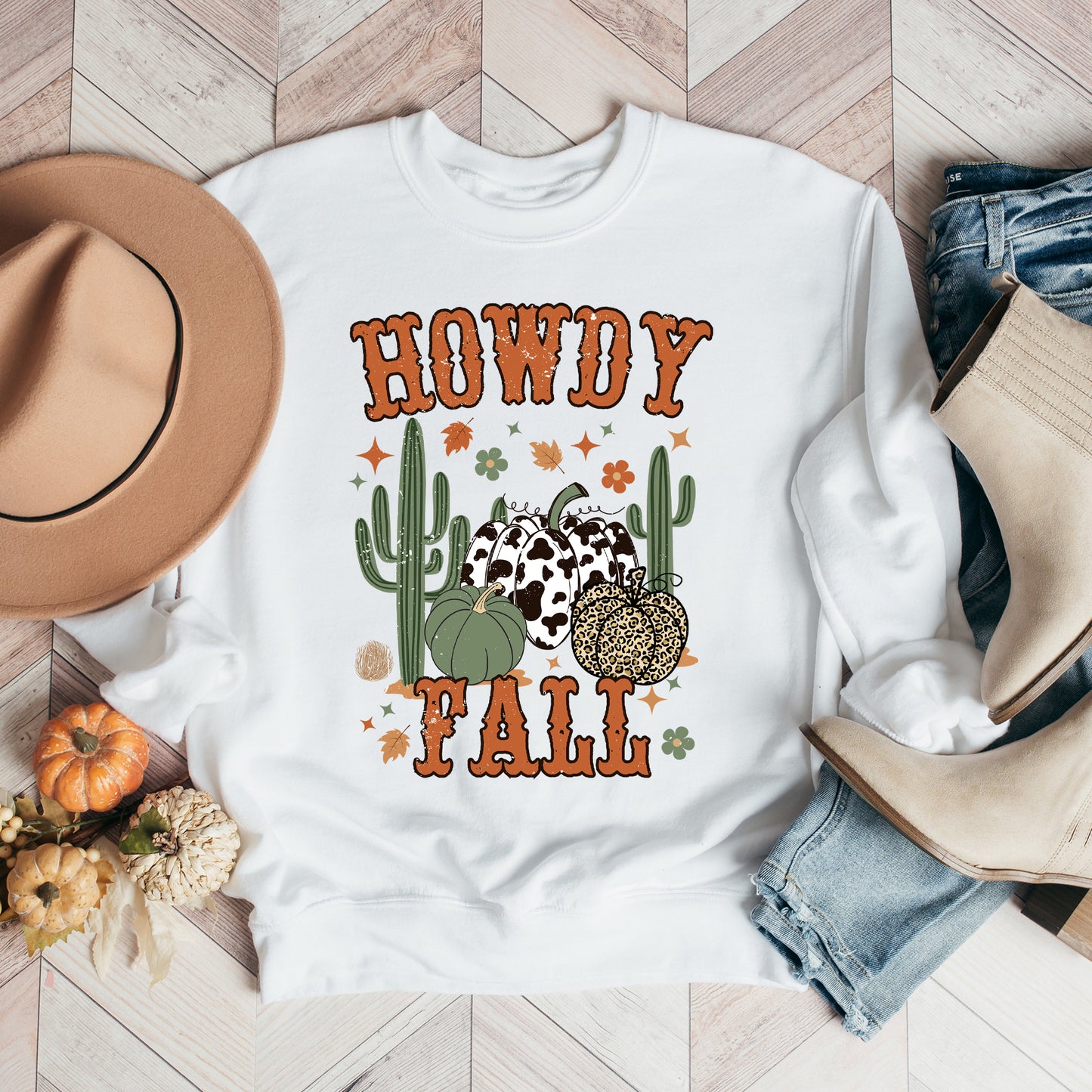 Howdy Fall Cactus | Sweatshirt