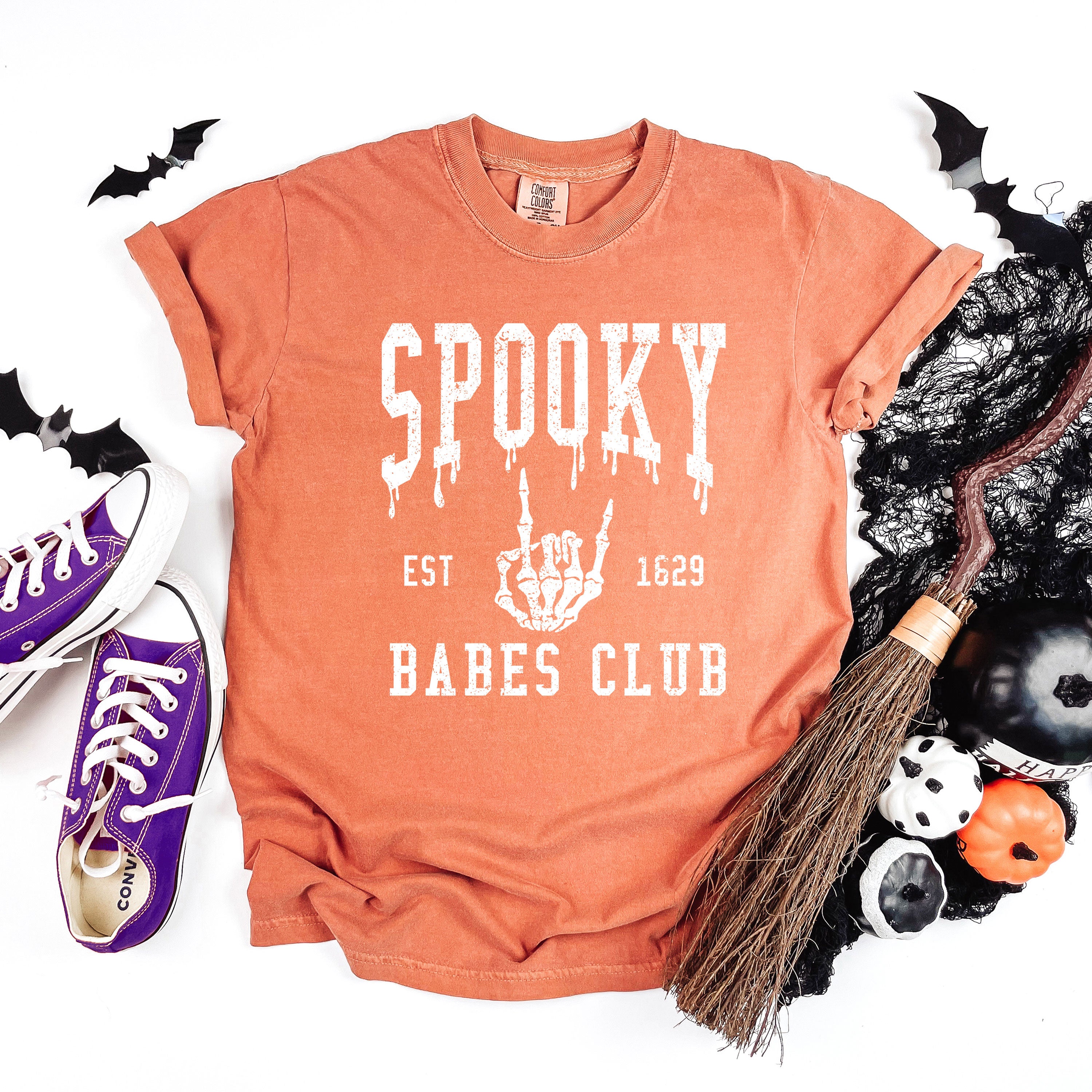 Spooky Babes Club | Garment Dyed Tee