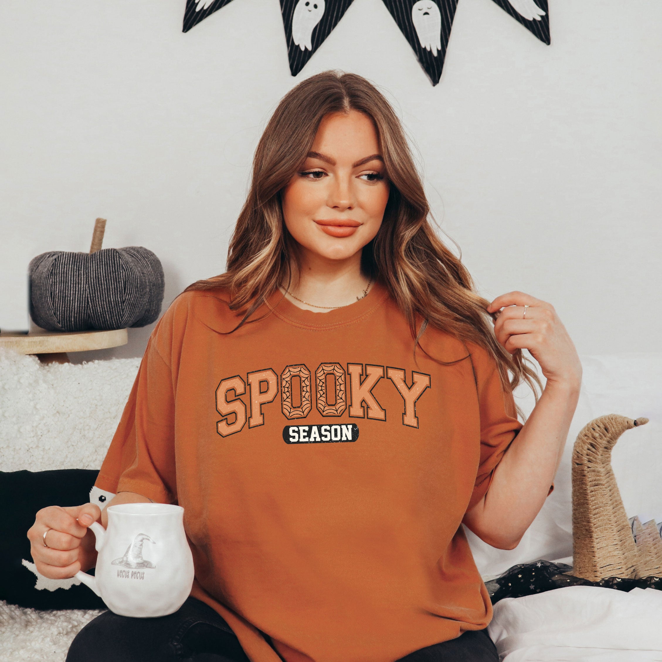 Spooky Season Web | Garment Dyed Tee