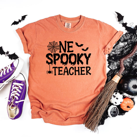 One Spooky Teacher | Garment Dyed Tee