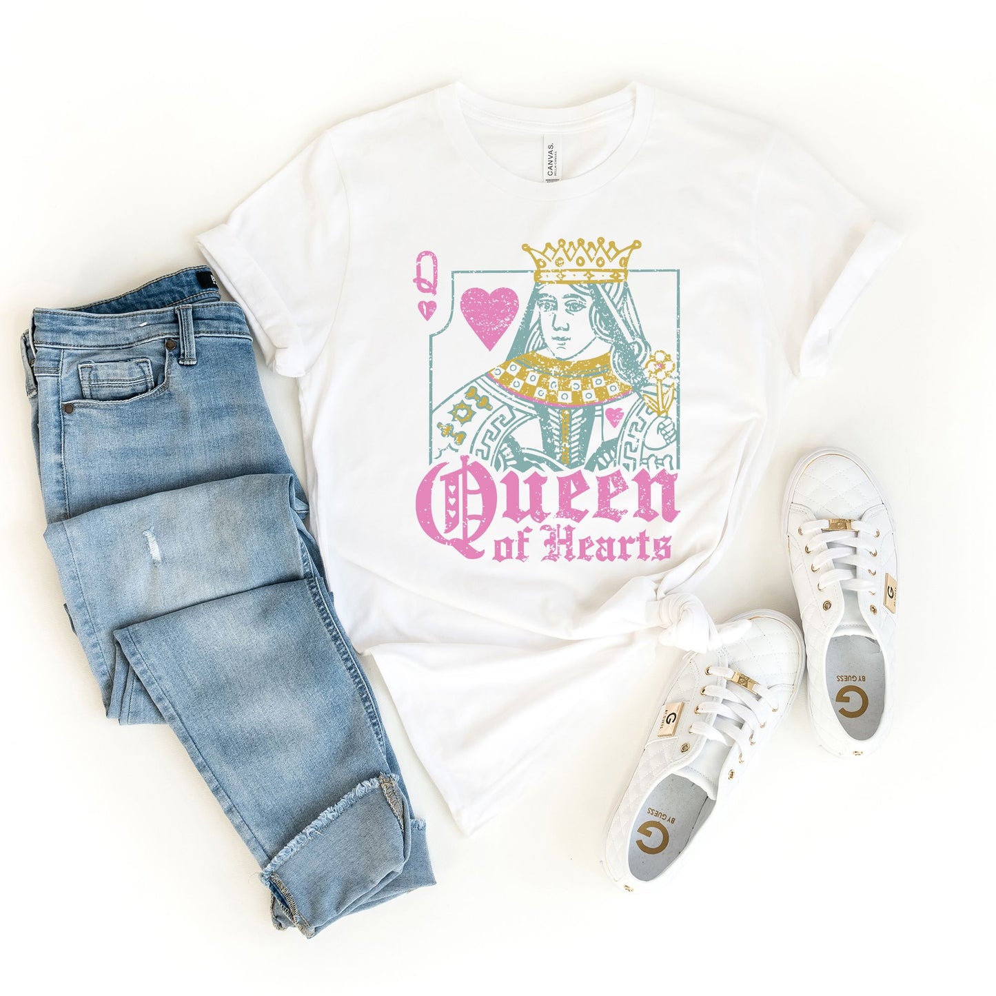 Queen of Hearts | Short Sleeve Crew Neck