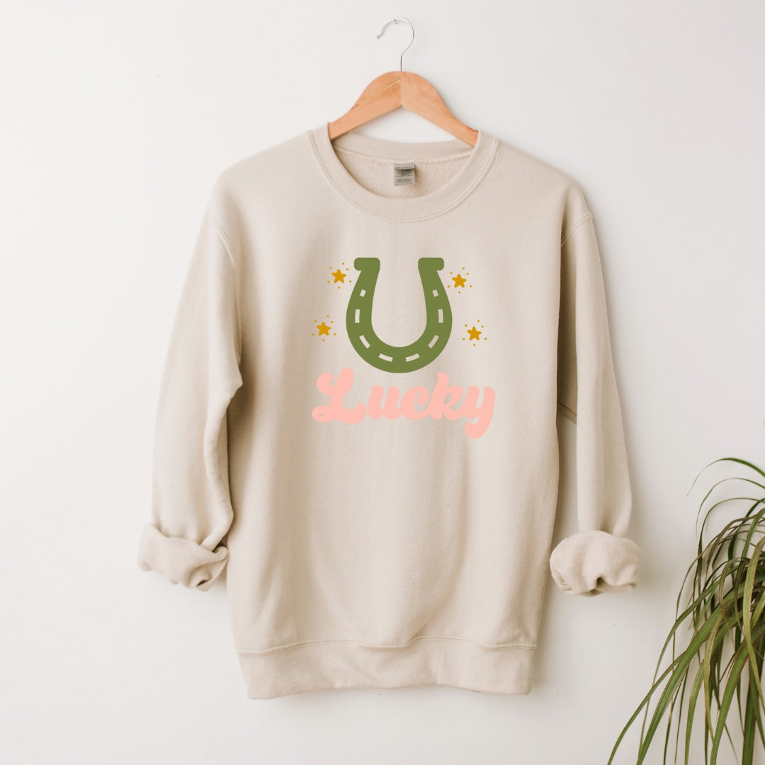 Lucky Horse Shoe | Sweatshirt