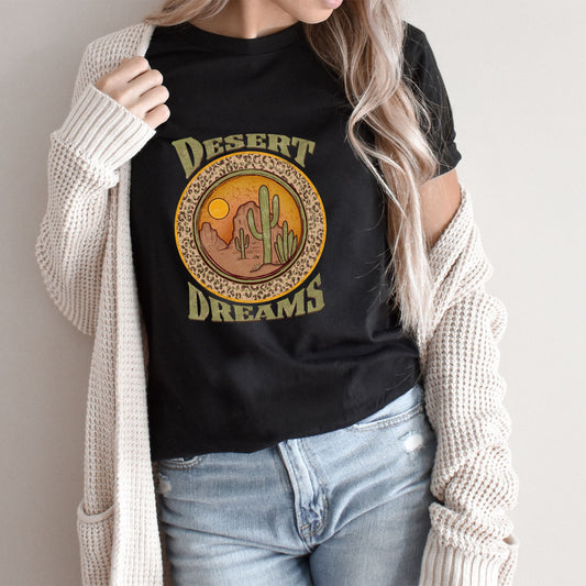 Desert Dreams Circle | Short Sleeve Graphic Tee