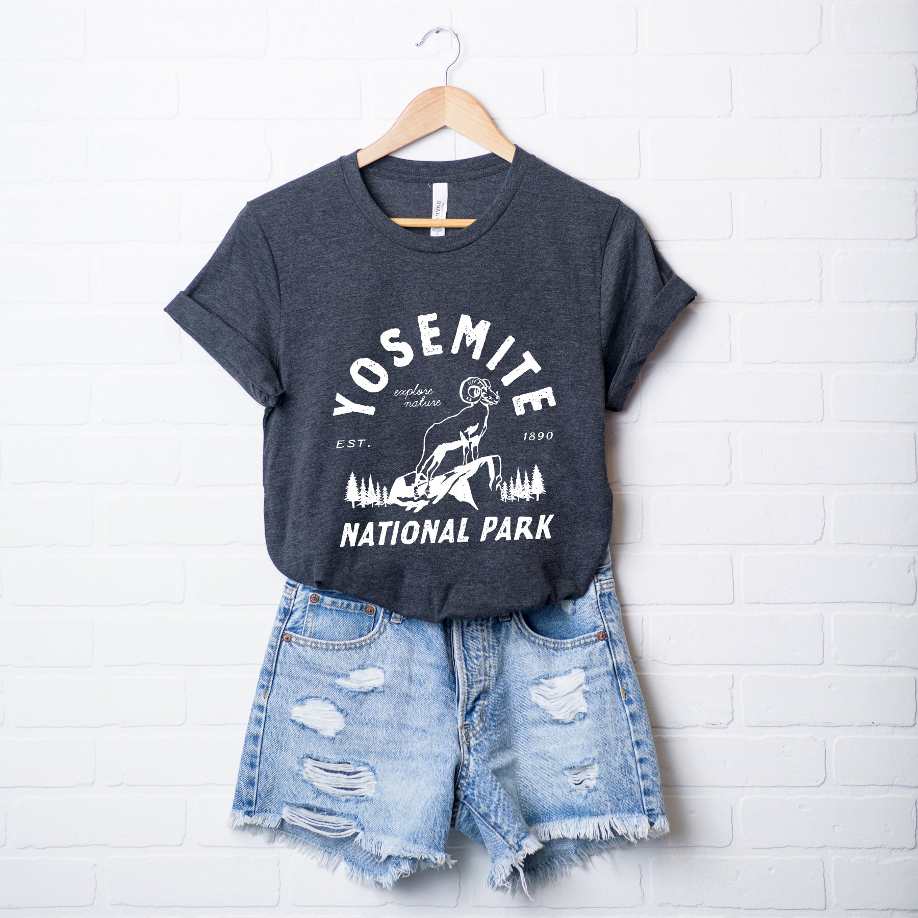 Vintage Yosemite National Park | Short Sleeve Graphic Tee