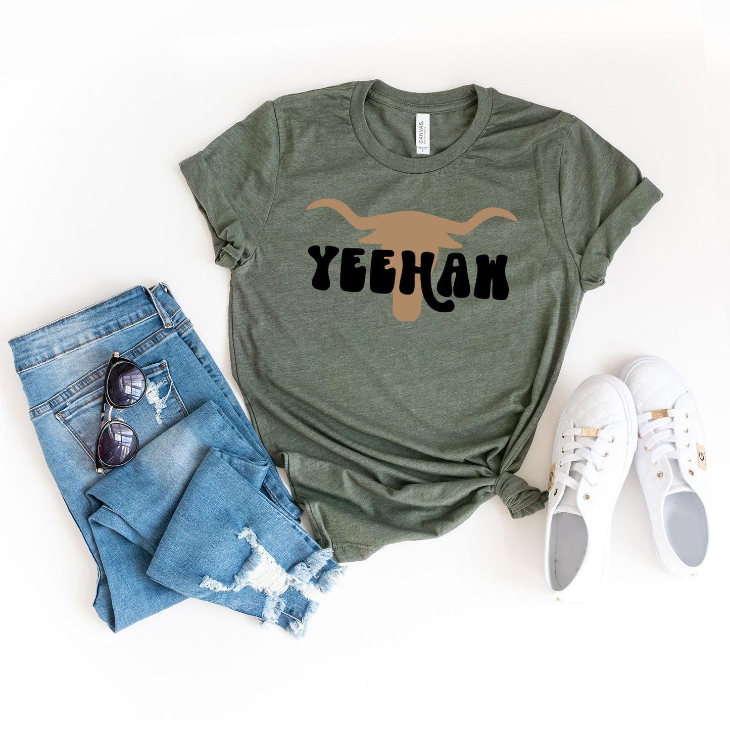 Yeehaw Bull | Short Sleeve Graphic Tee