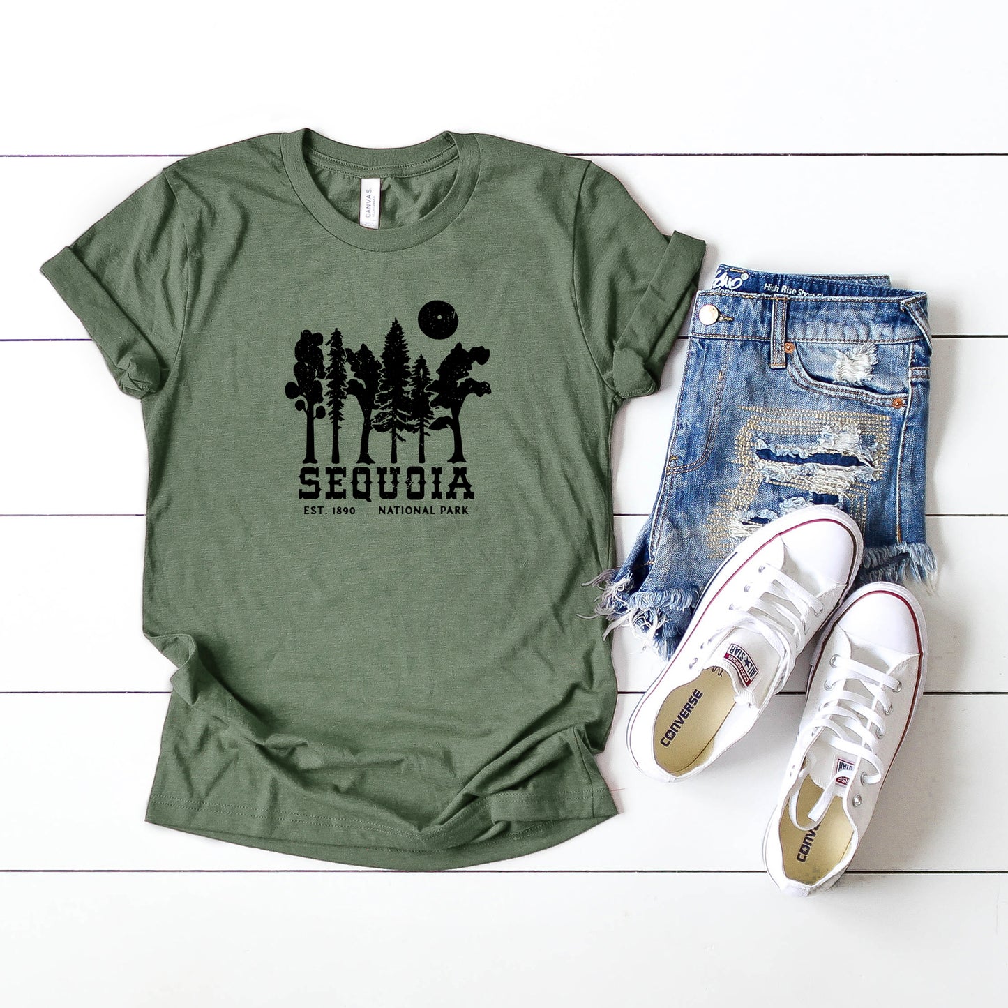 Vintage Sequoia National Park | Short Sleeve Graphic Tee