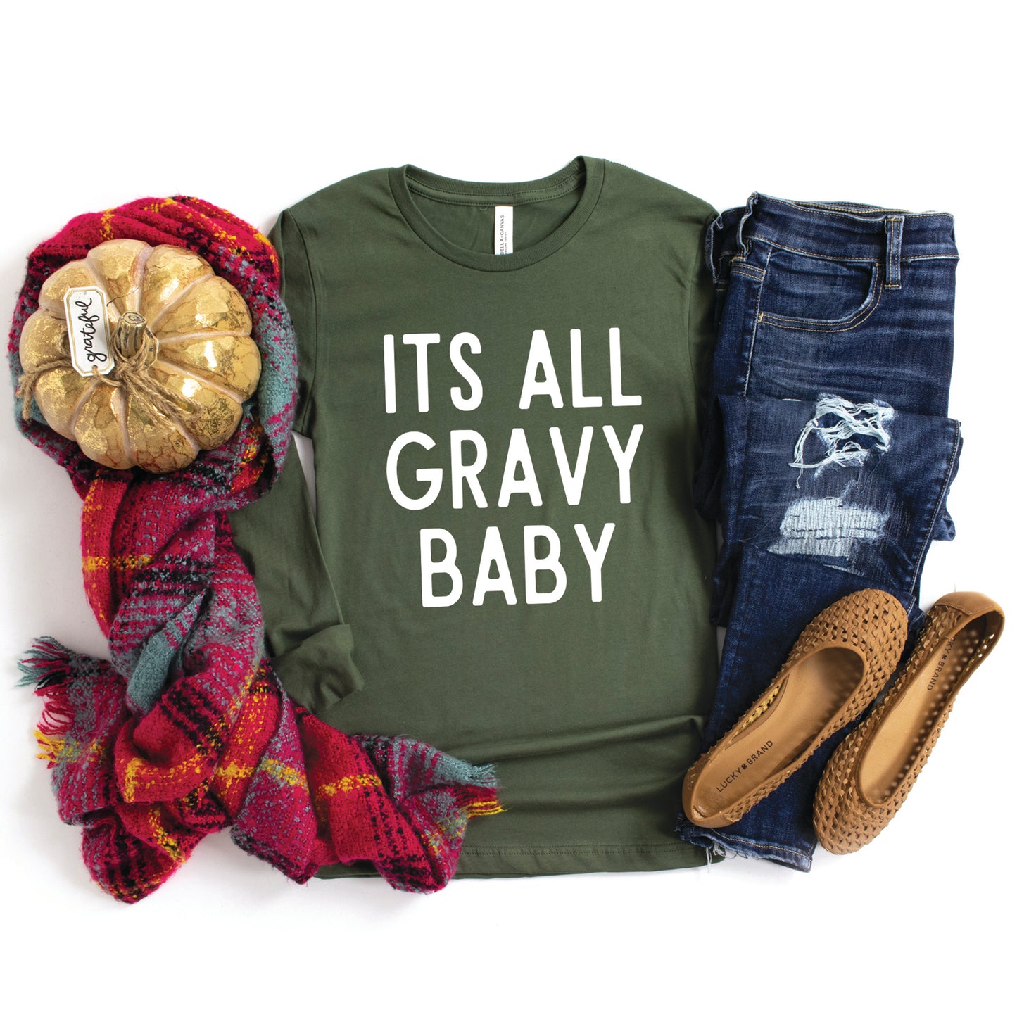 It's All Gravy Baby | Long Sleeve Graphic Tee