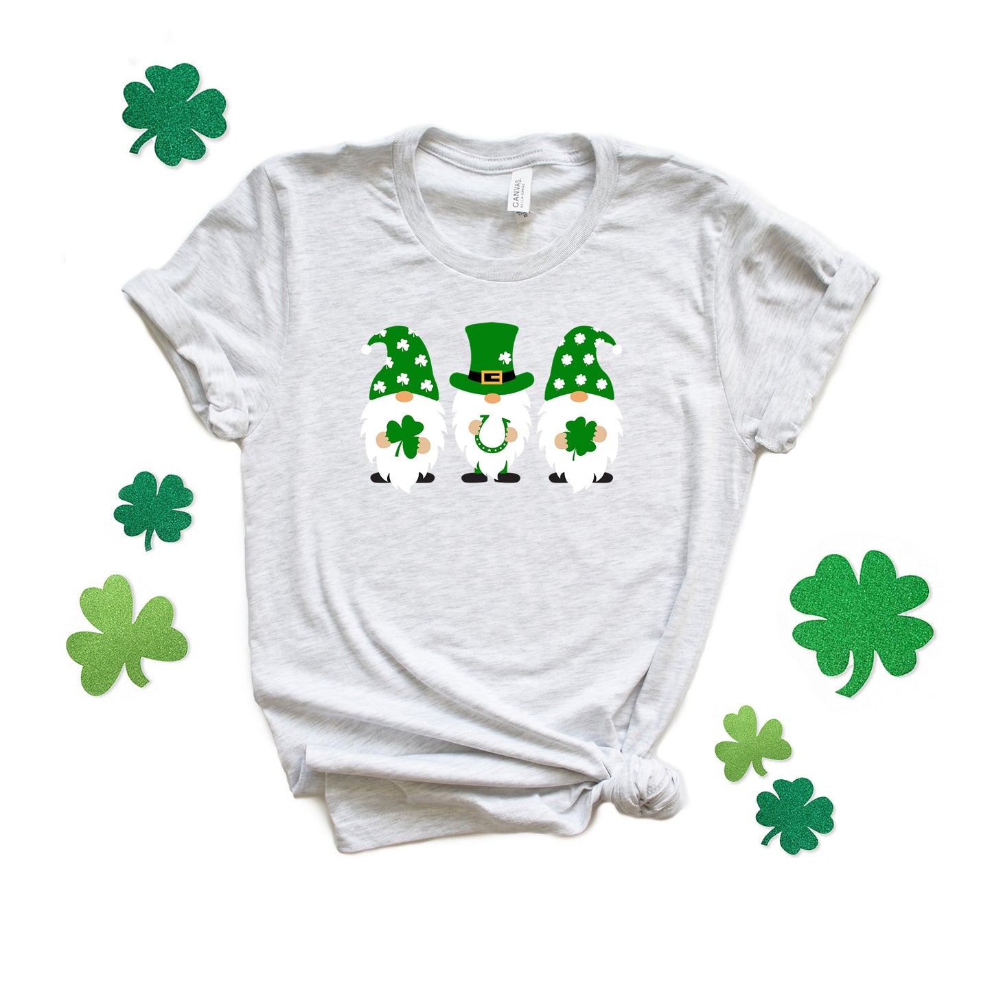 St. Patrick's Gnomes | Short Sleeve Graphic Tee