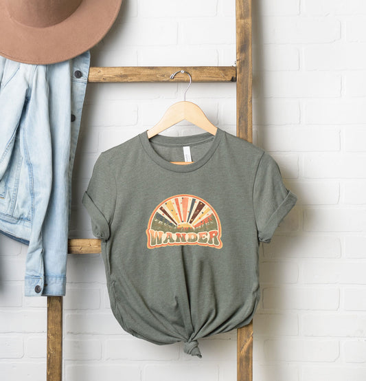 Wander Rays | Short Sleeve Graphic Tee