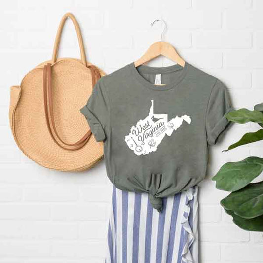 West Virginia Vintage | Short Sleeve Graphic Tee