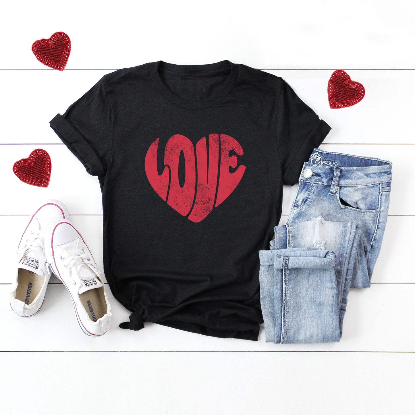 Love Heart | Short Sleeve Graphic Tee