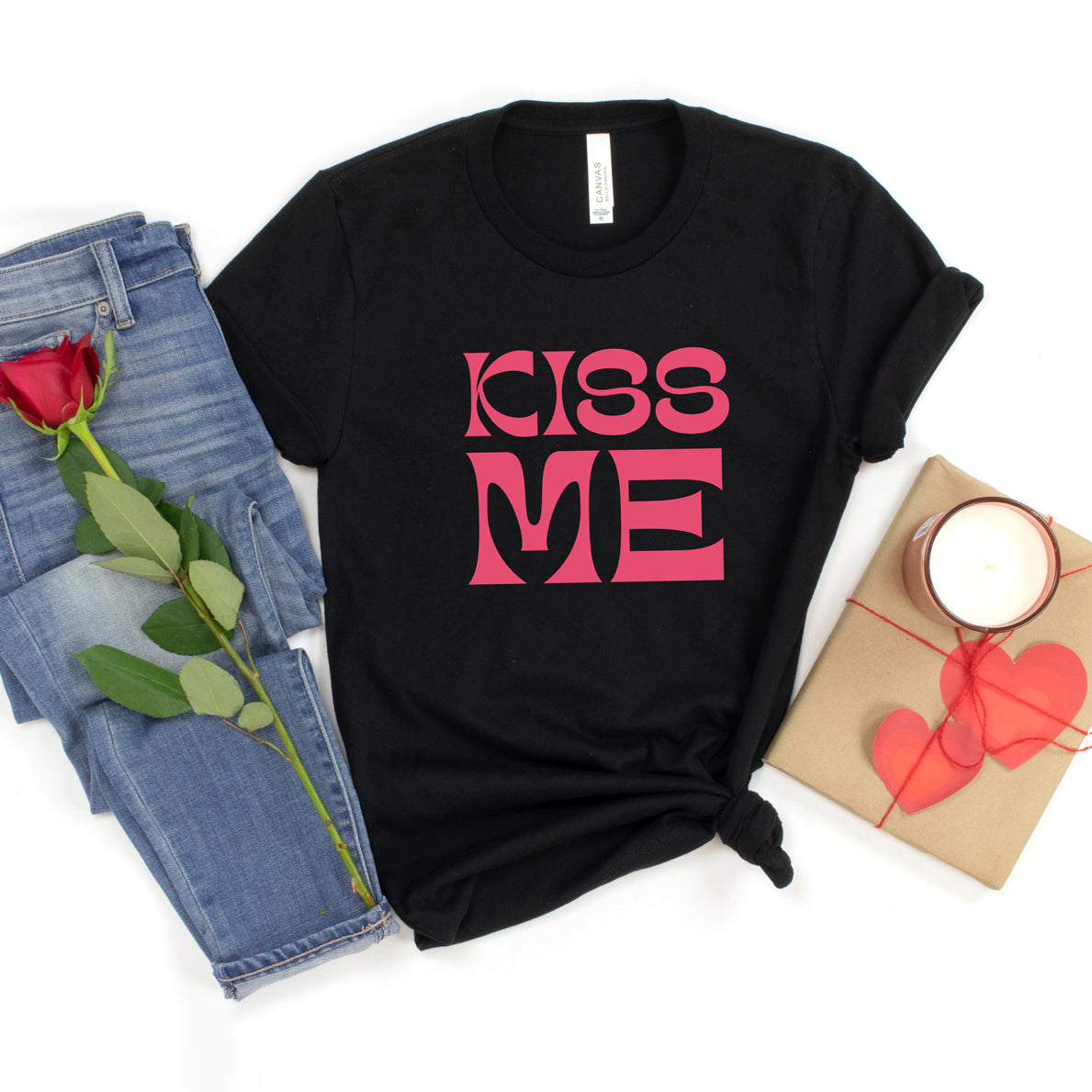 Kiss Me | Short Sleeve Graphic Tee
