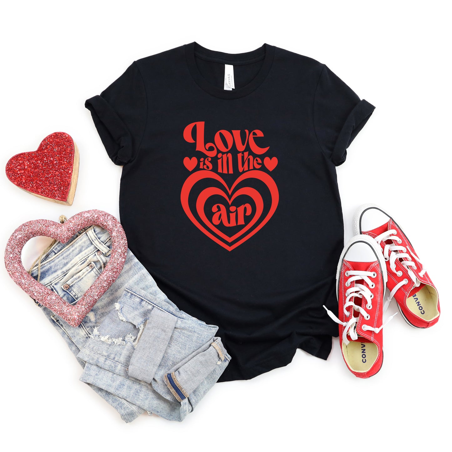 Love Is In The Air | Short Sleeve Graphic Tee