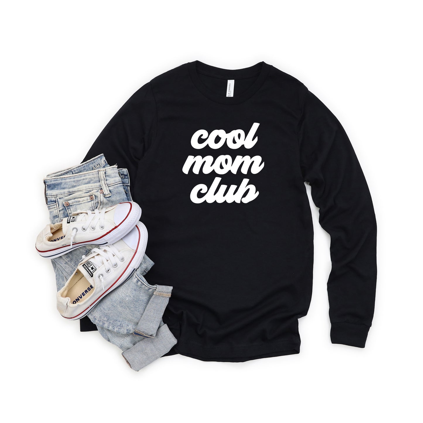 Cool Mom Club | Long Sleeve Graphic Tee