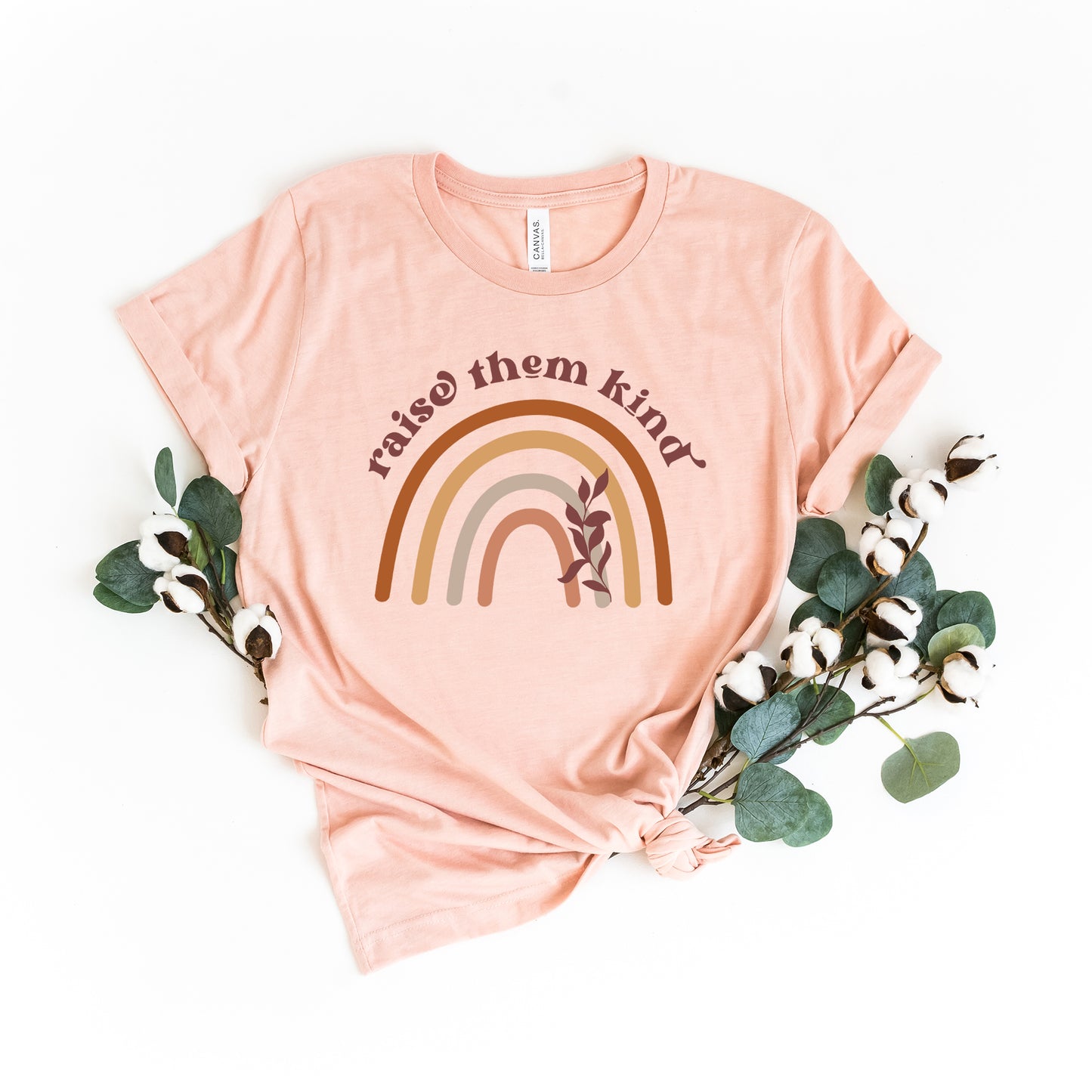 Raise Them Kind Rainbow | Short Sleeve Graphic Tee