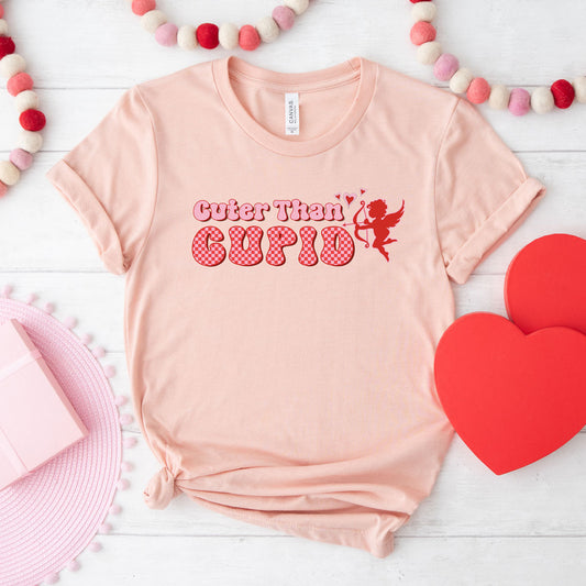 Cuter Than Cupid | Short Sleeve Graphic Tee