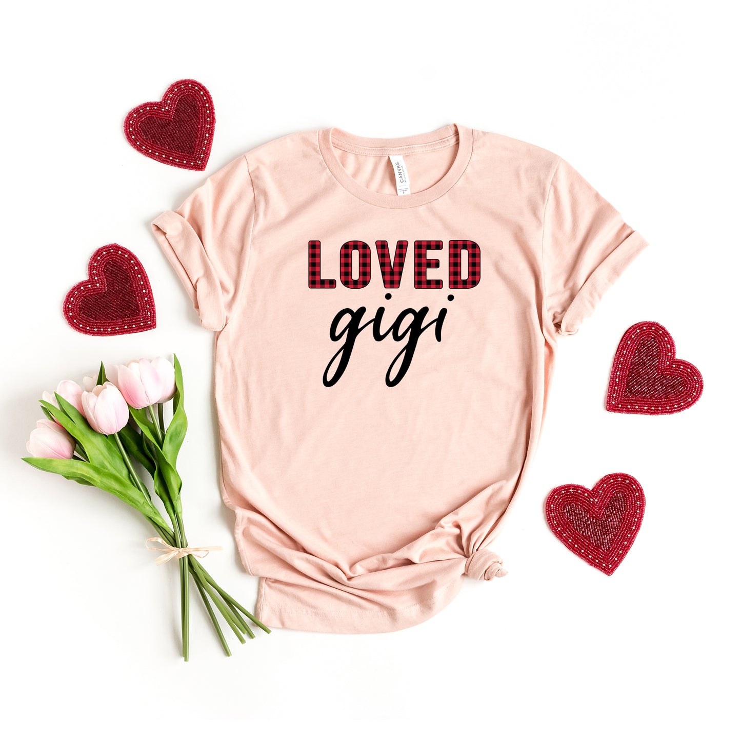 Loved Gigi - Short Sleeve Crew Neck