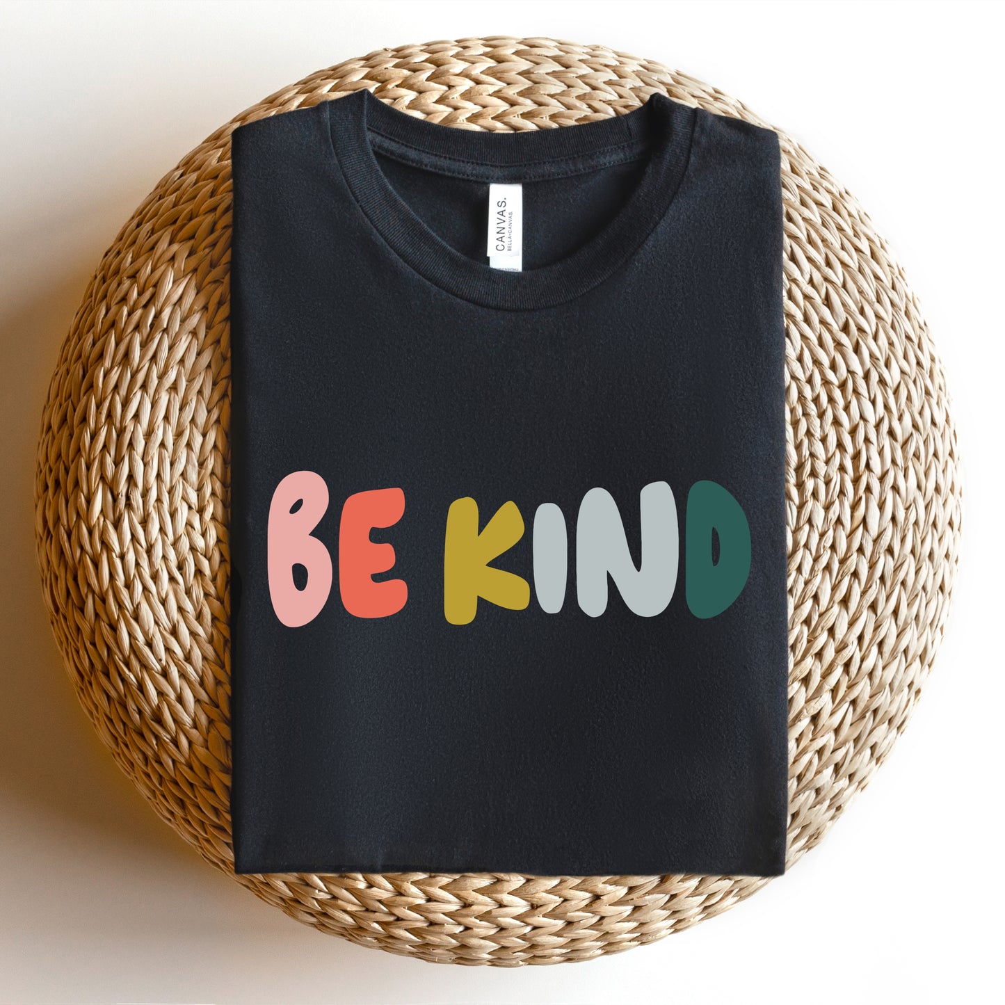 Be Kind Bold Colorful | Short Sleeve Graphic Tee
