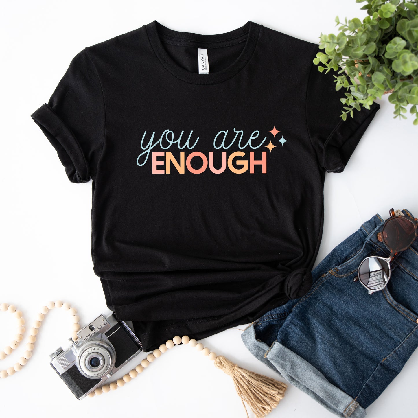 You Are Enough Stars | Short Sleeve Graphic Tee