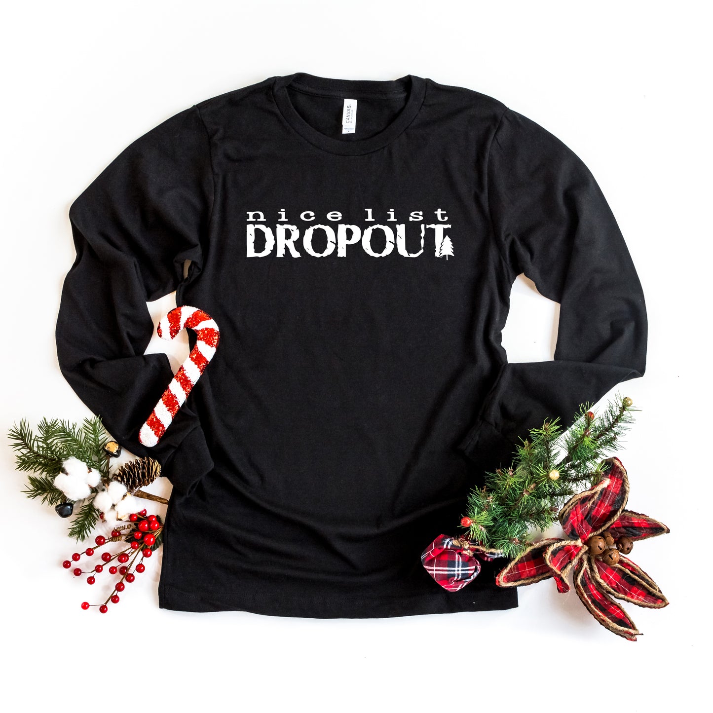 Nice List Dropout | Long Sleeve Graphic Tee