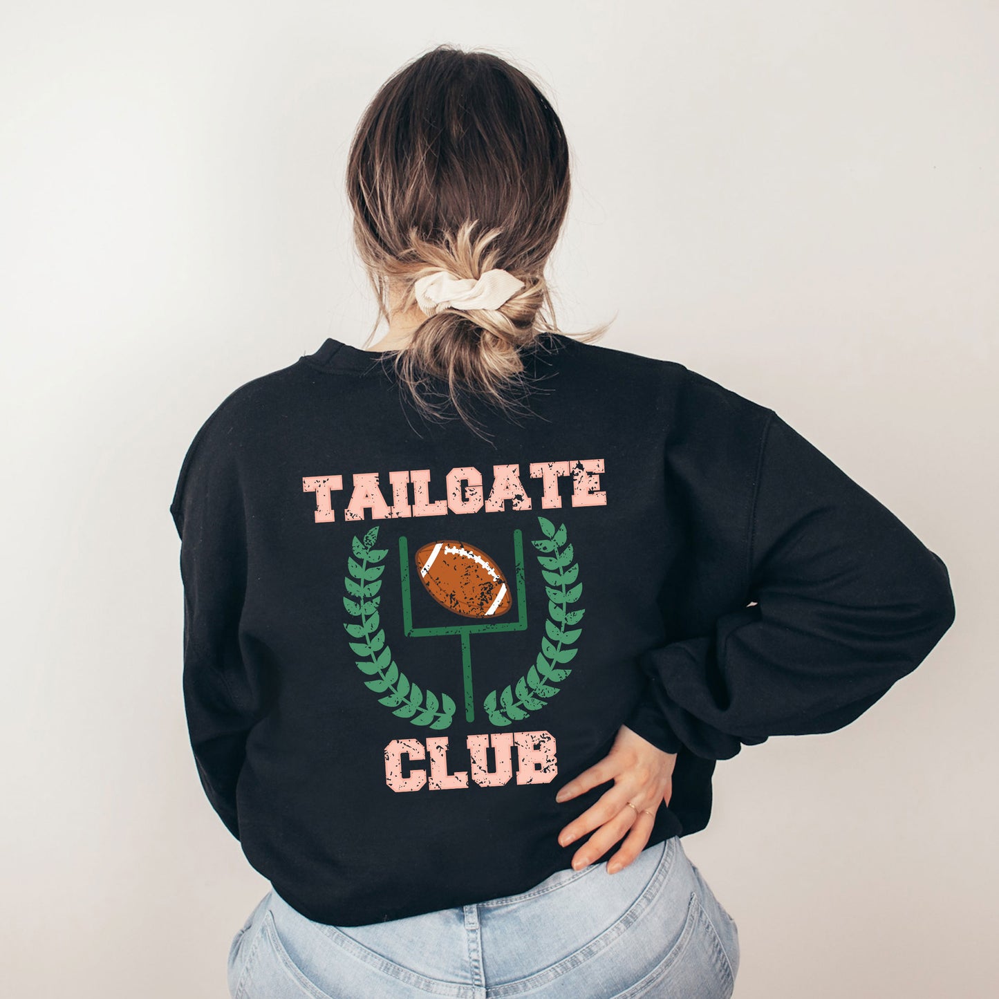 Tailgate Club Colorful Front and Back | Sweatshirt