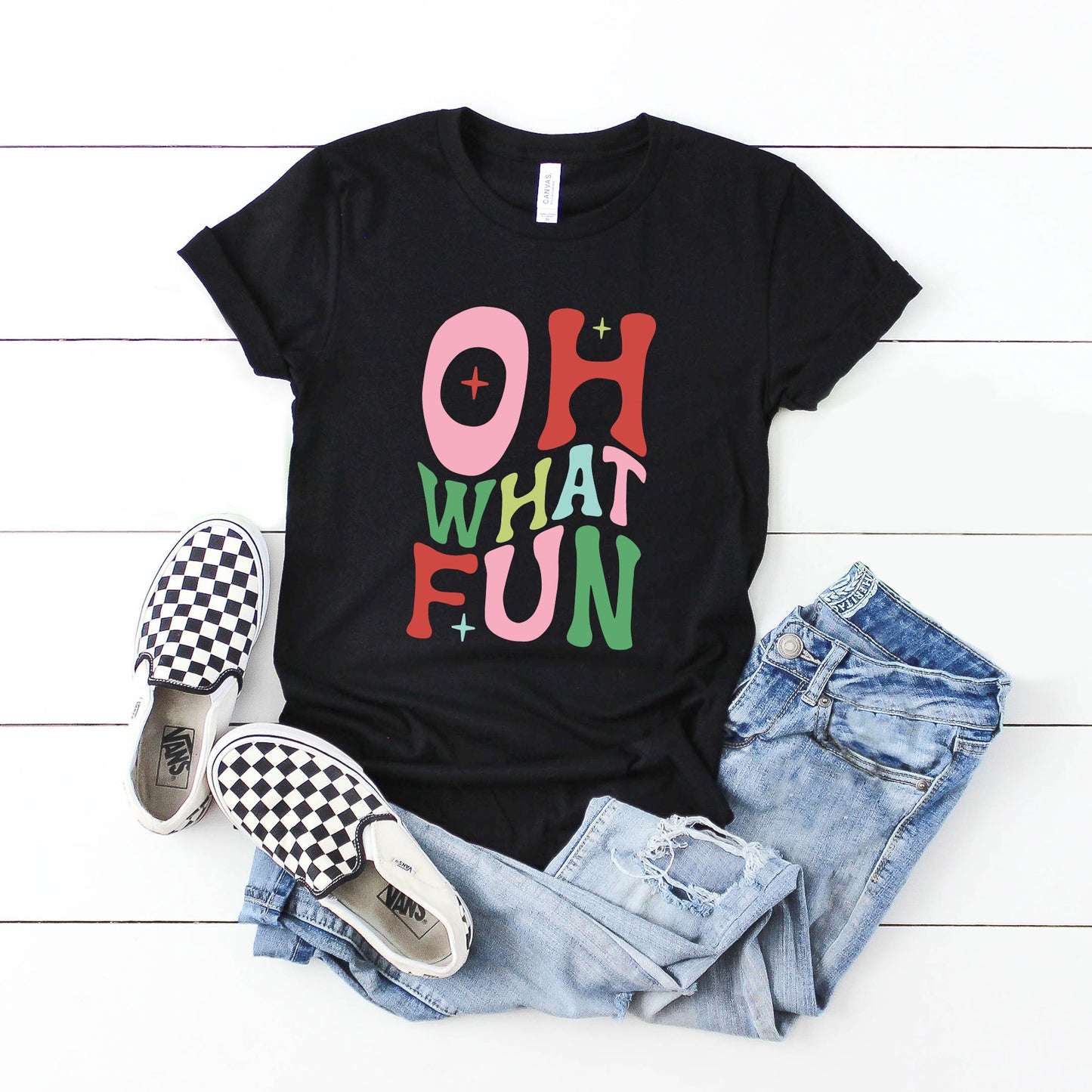 Oh What Fun | Youth Short Sleeve Graphic Tee