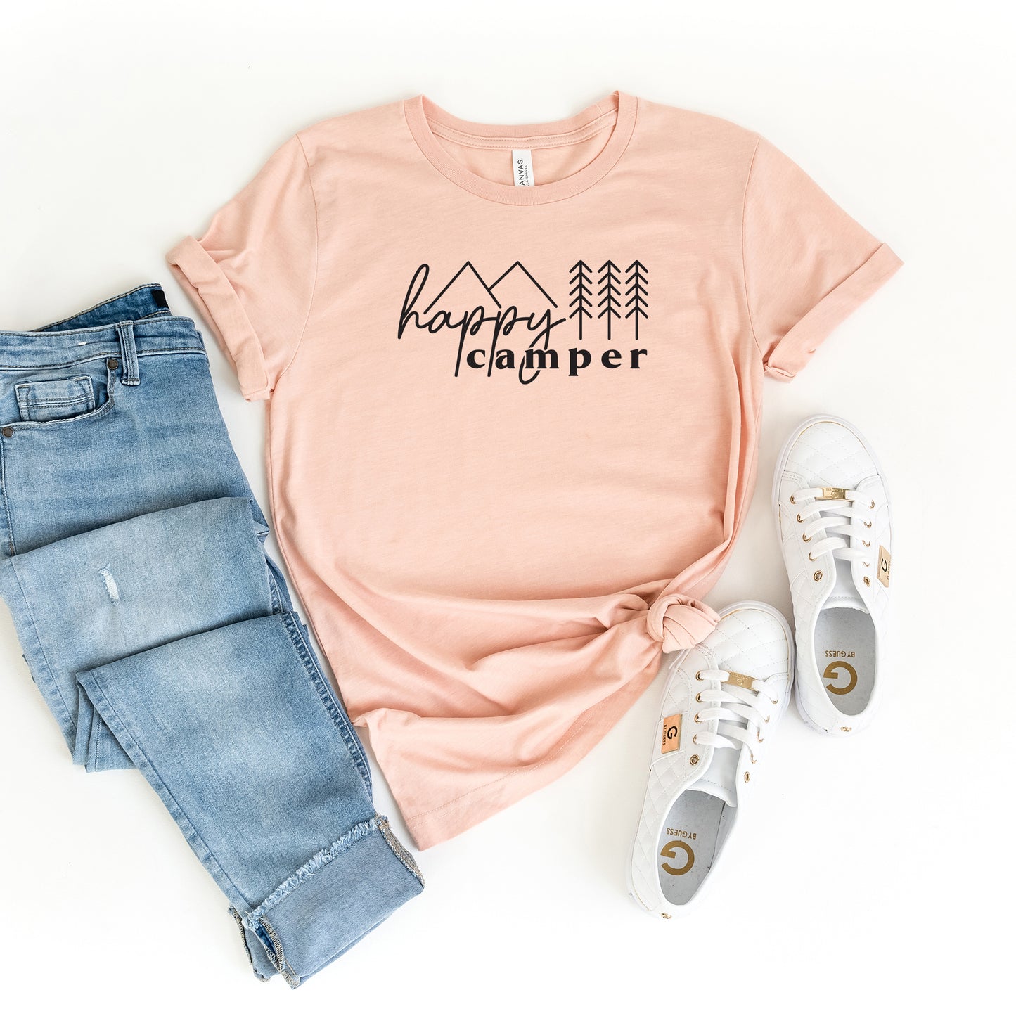 Happy Camper Trees | Short Sleeve Graphic Tee