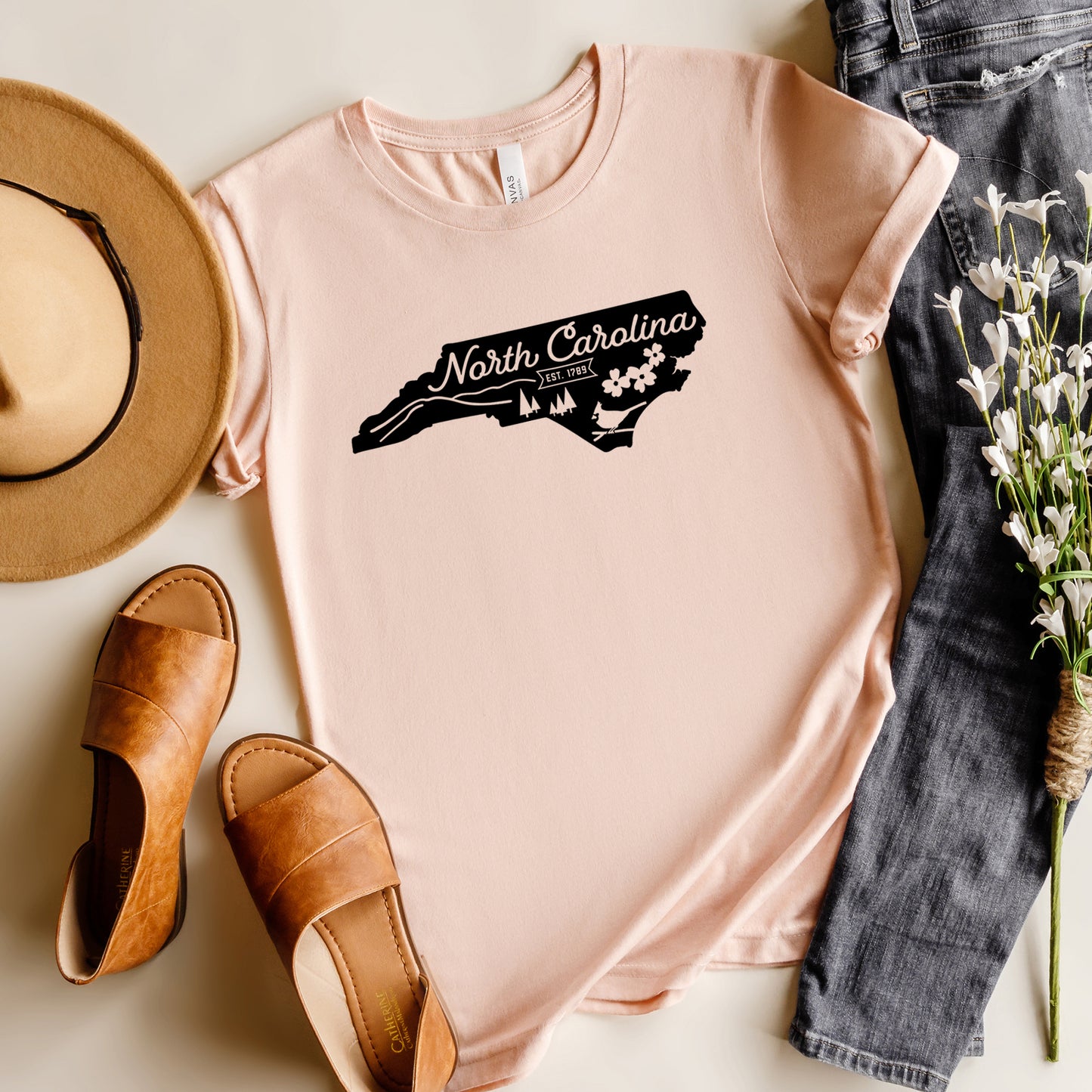 North Carolina Vintage | Short Sleeve Graphic Tee