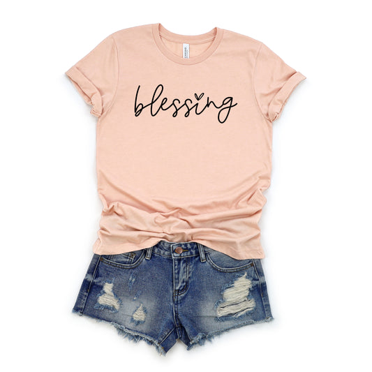 Blessing Heart | Short Sleeve Graphic Tee