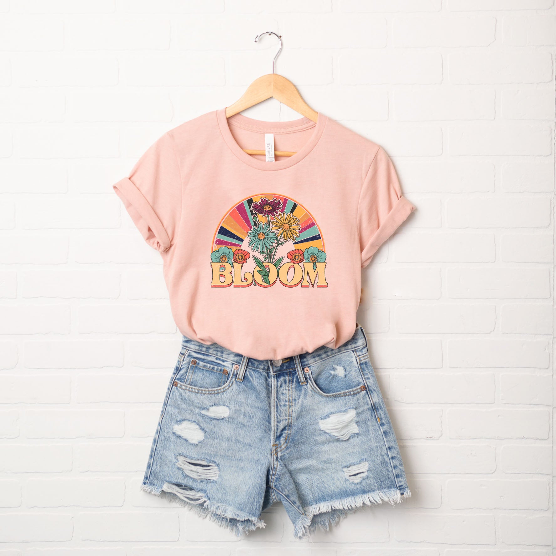 Bloom Retro | Short Sleeve Graphic Tee