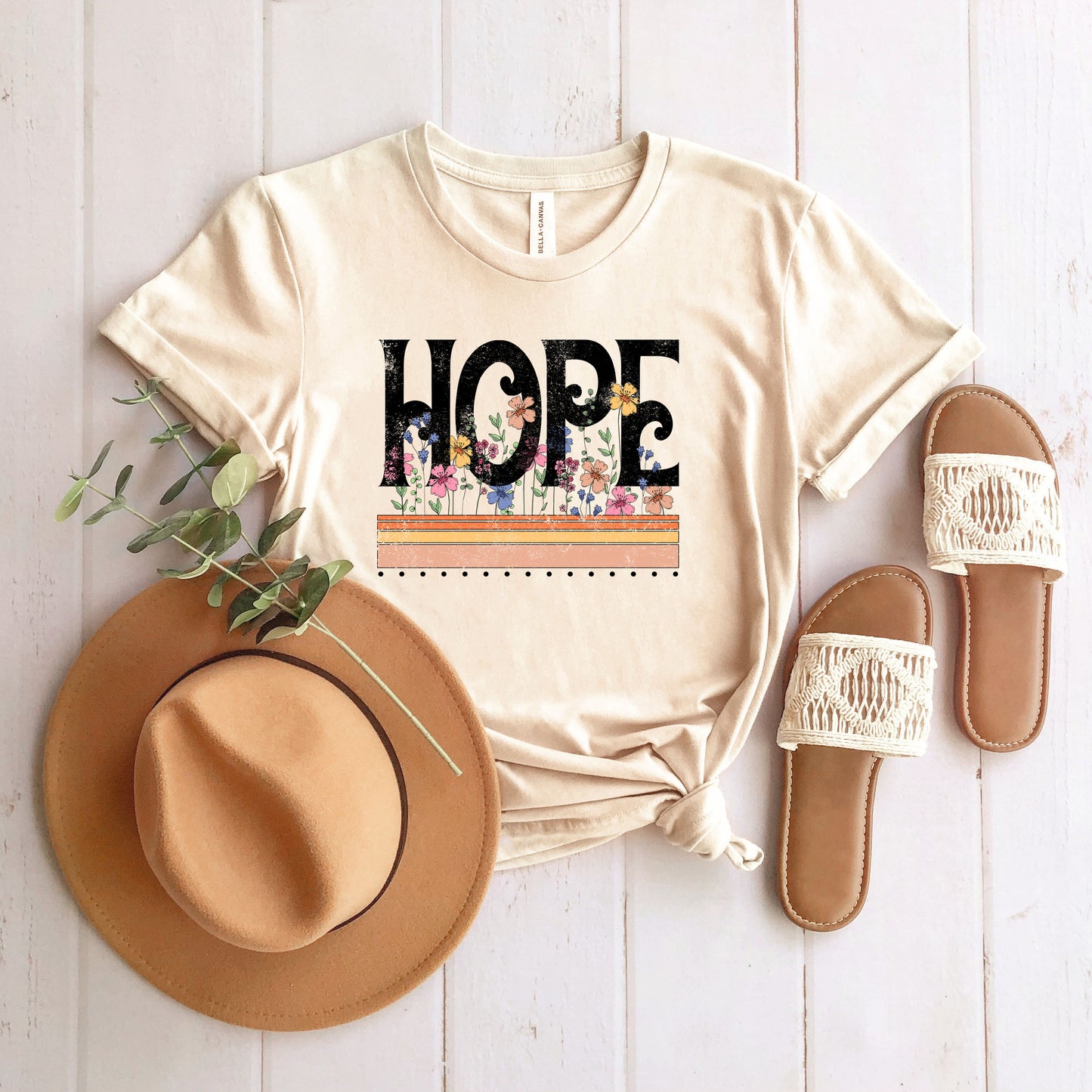 Hope Floral | Short Sleeve Graphic Tee