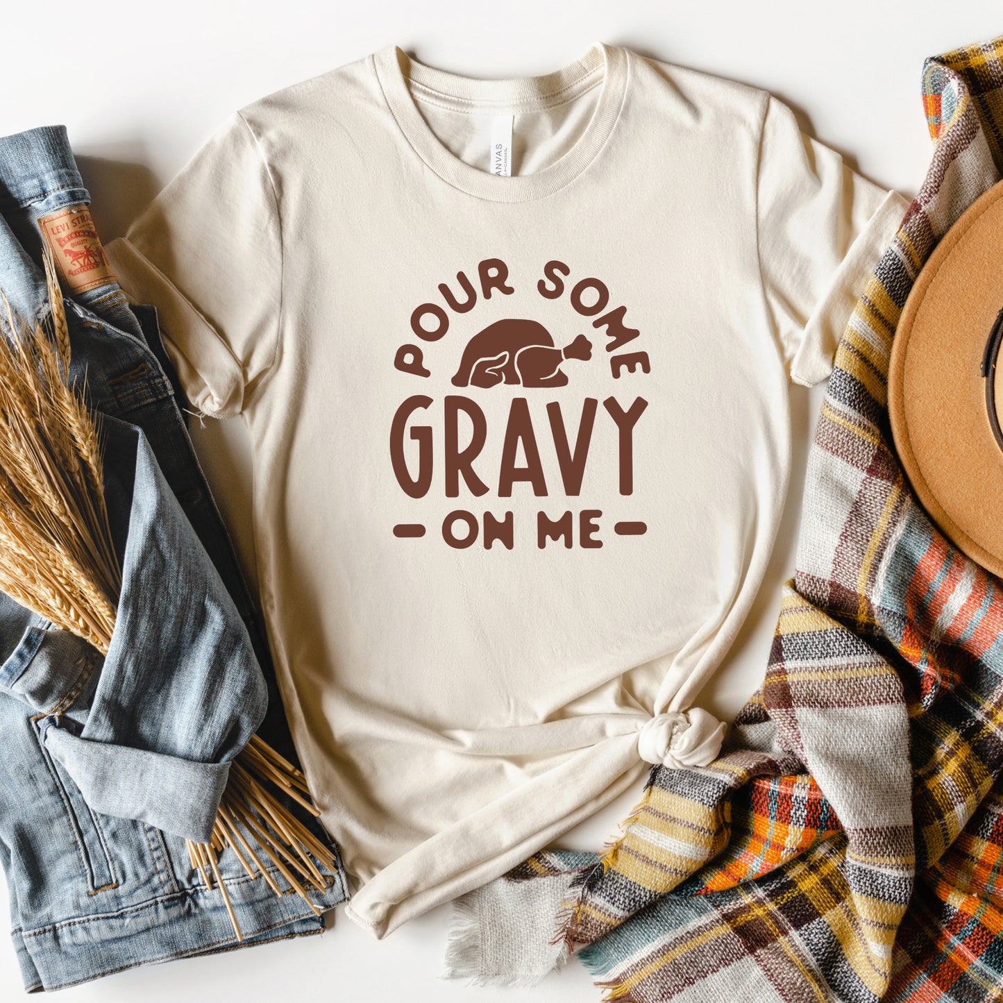 Pour Some Gravy On Me | Short Sleeve Graphic Tee