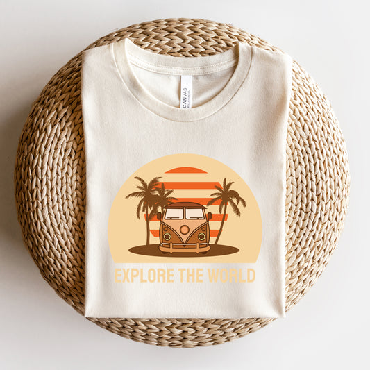 Explore The World Van | Short Sleeve Graphic Tee