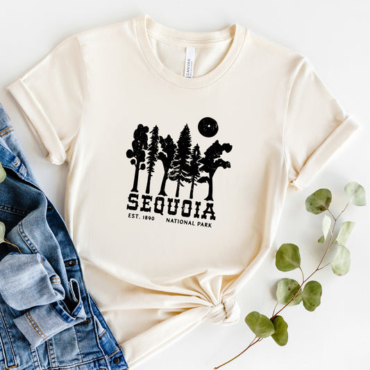 Vintage Sequoia National Park | Short Sleeve Graphic Tee